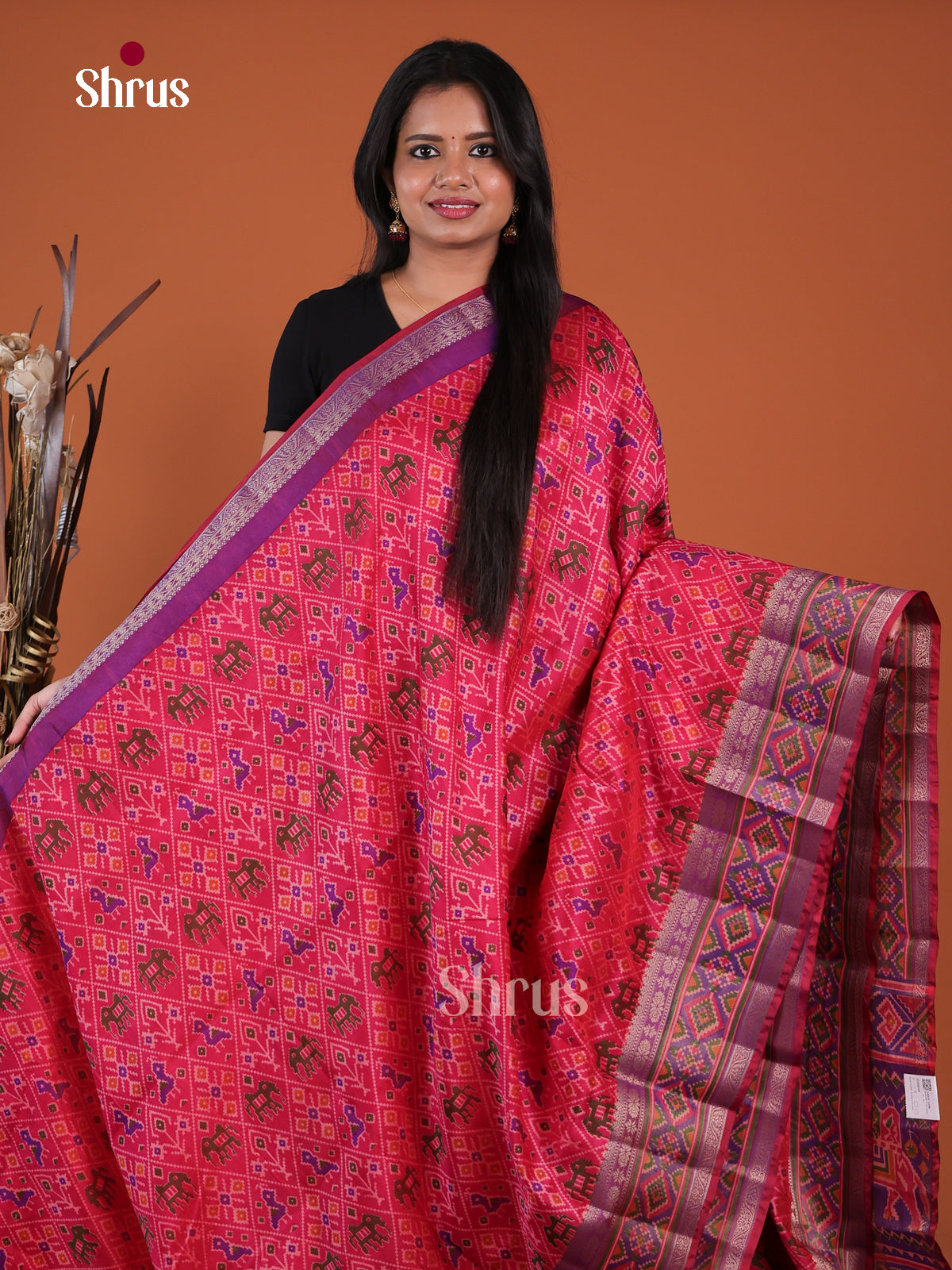 Semi Patola Saree - EH04168