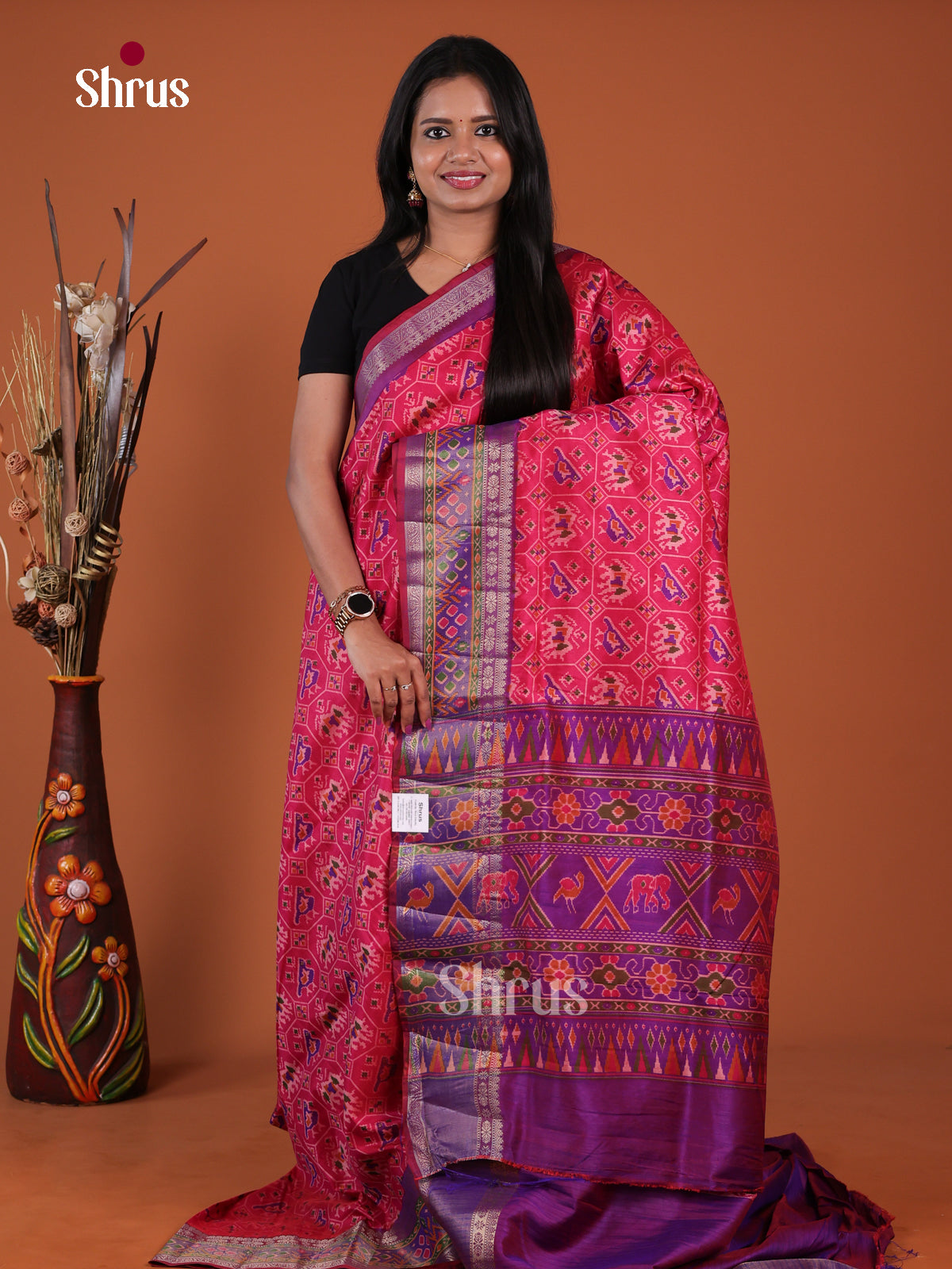 Semi Patola Saree - EH04169