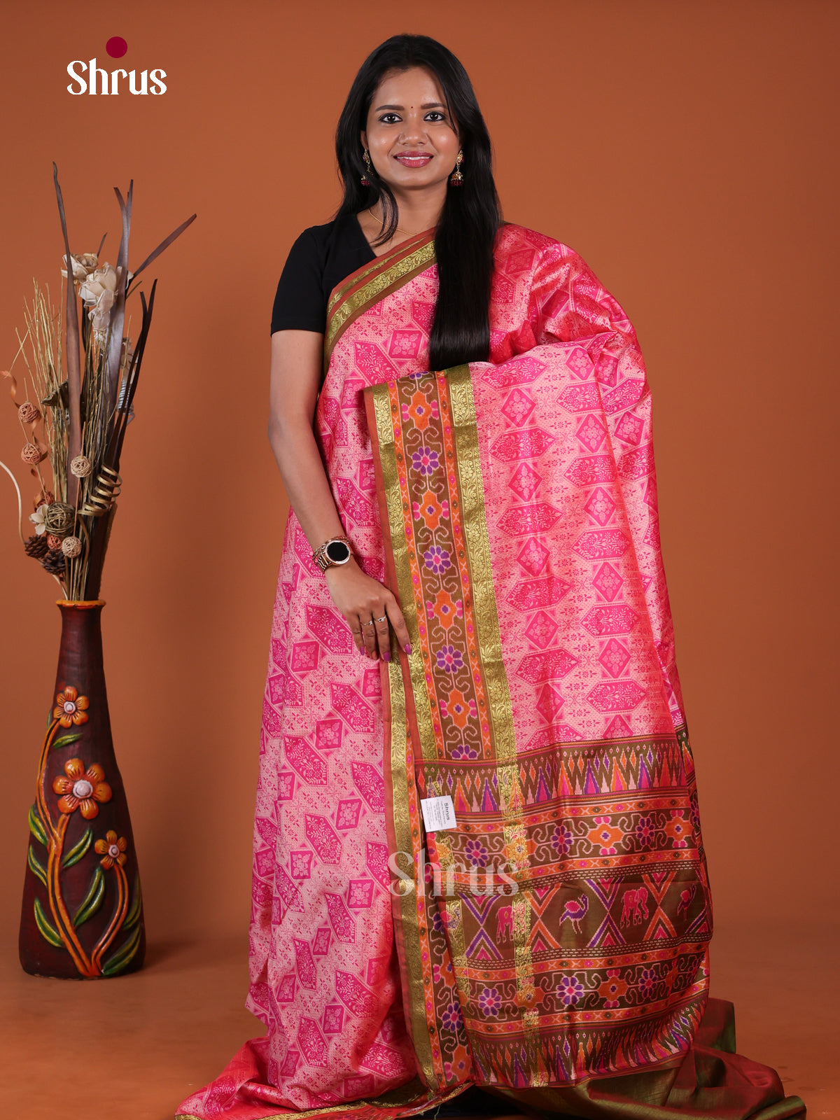 Semi Patola Saree - EH04170