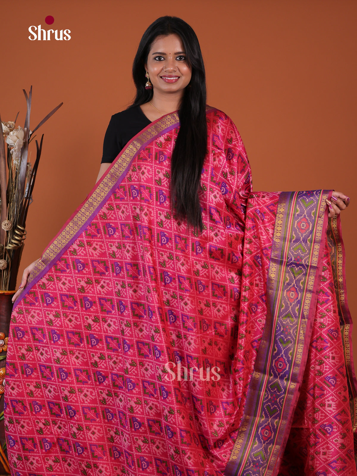 Semi Patola Saree - EH04171