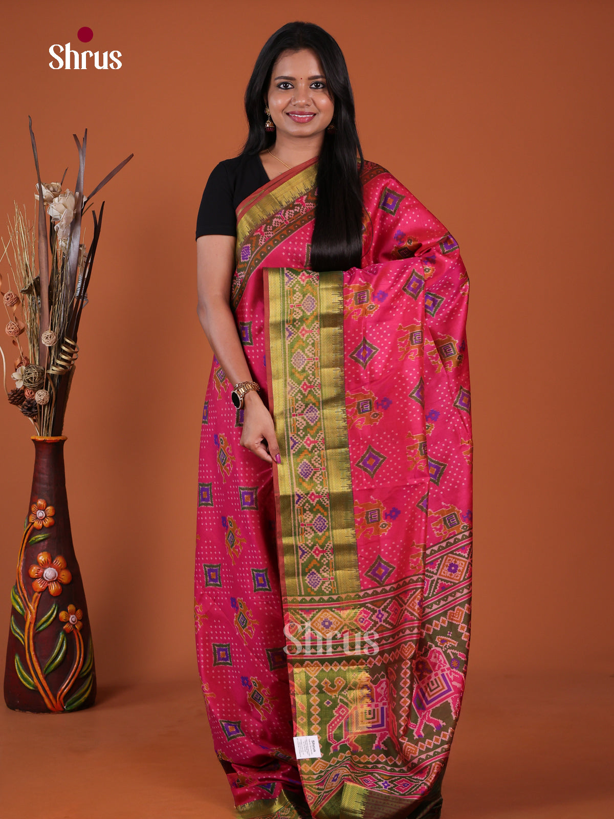 Semi Patola Saree - EH04174