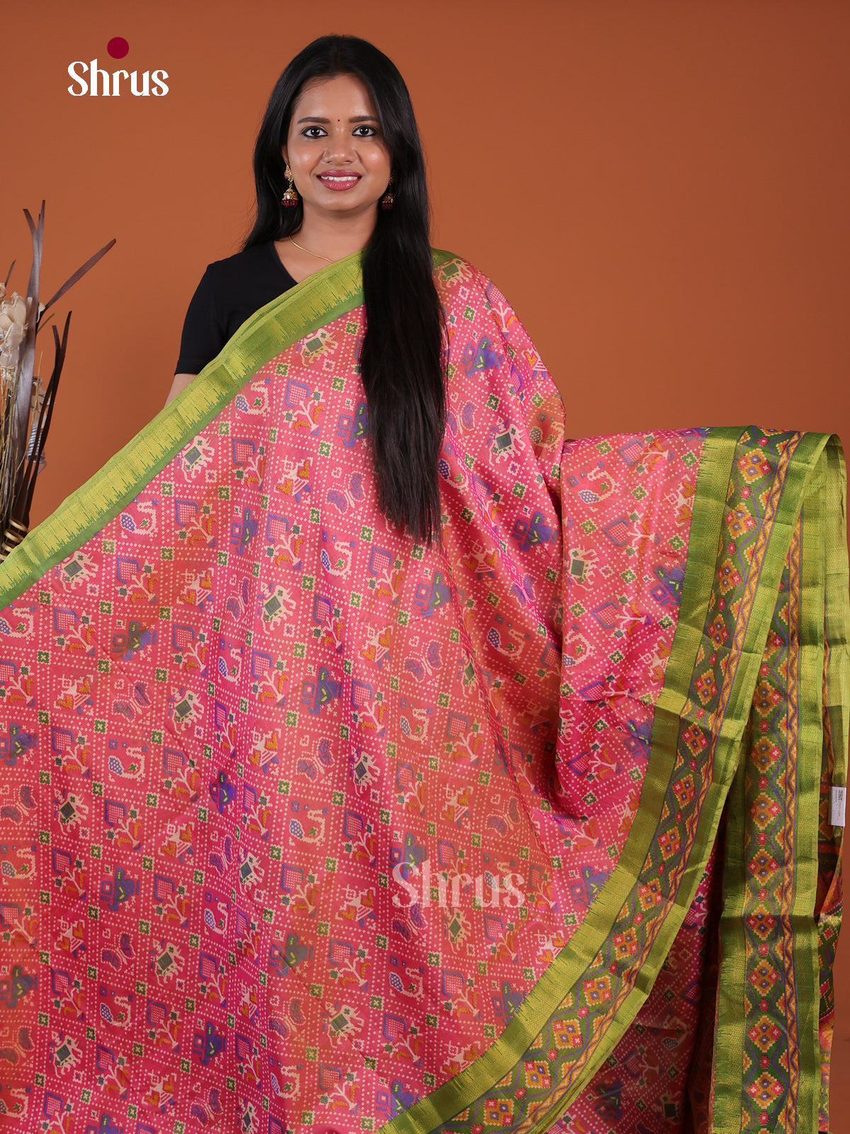 Semi Patola Saree - EH04175