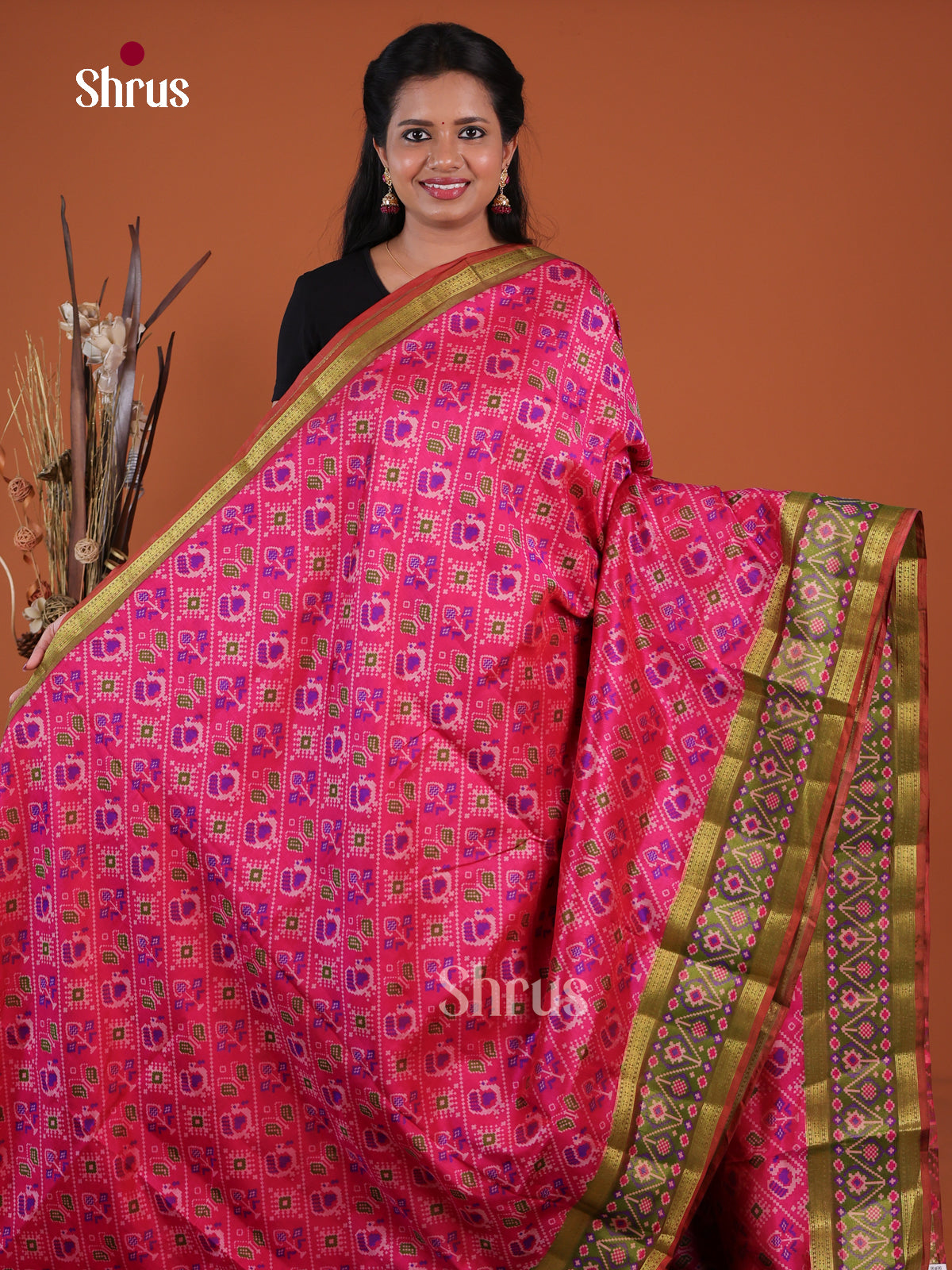 Semi Patola Saree - EH04176