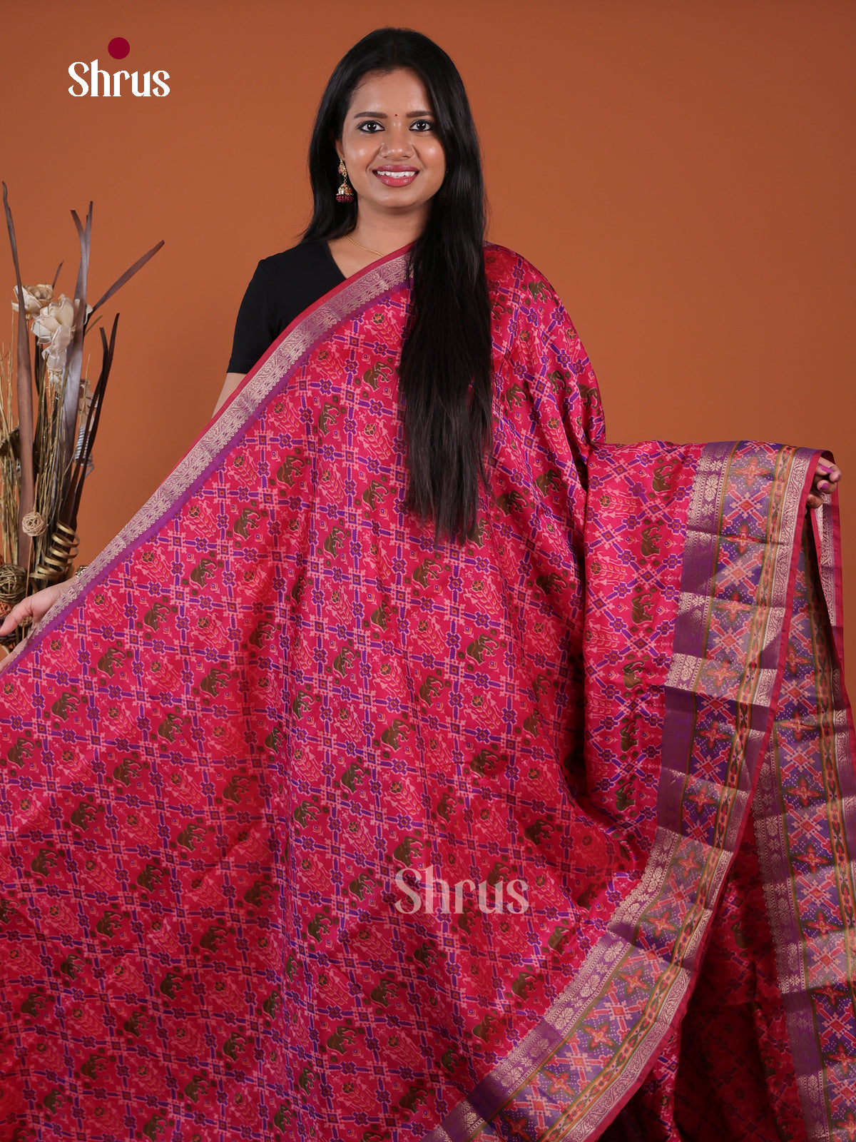Semi Patola Saree - EH04179