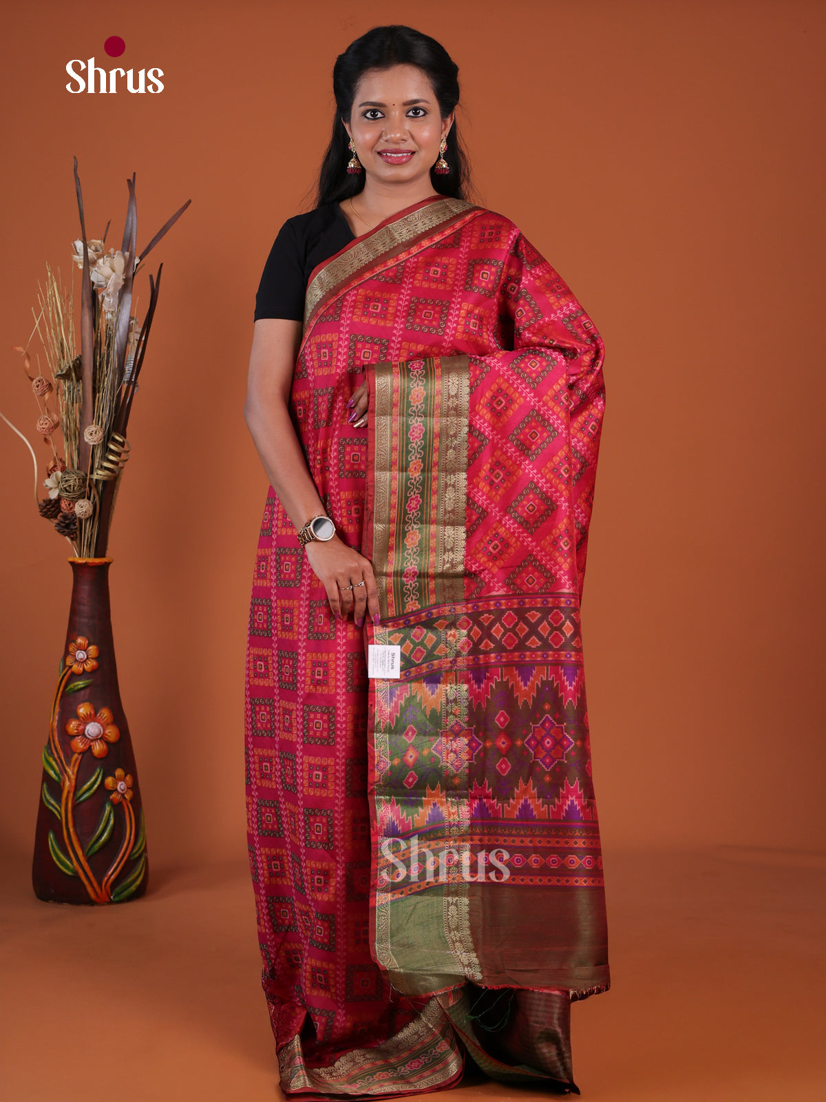 Semi Patola Saree - EH04181