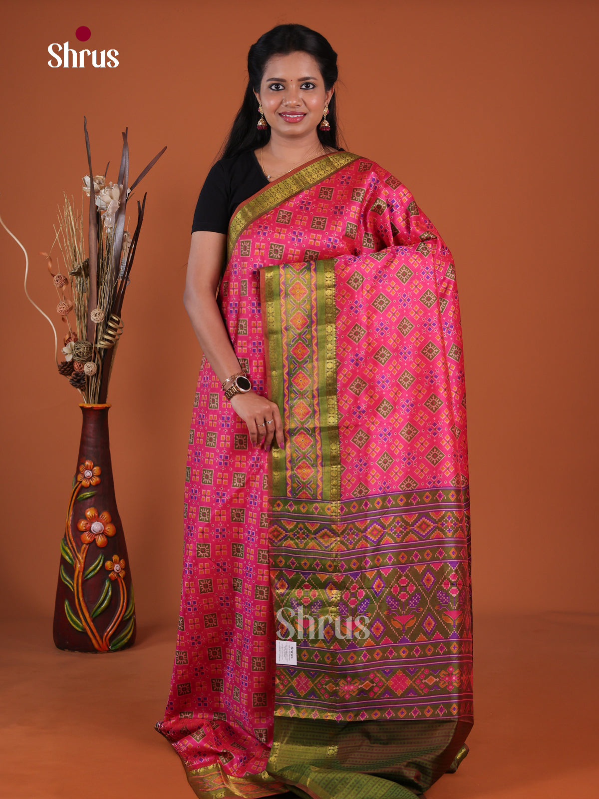 Semi Patola Saree - EH04184