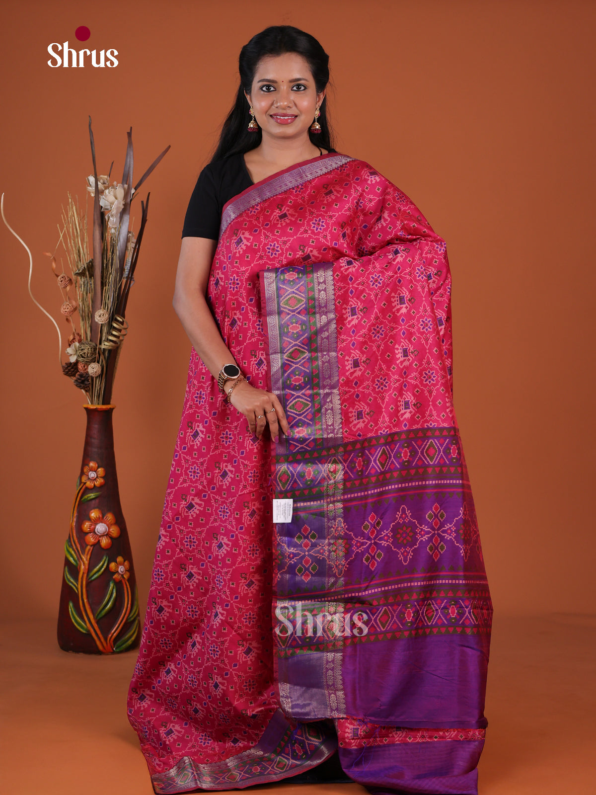 Semi Patola Saree - EH04185