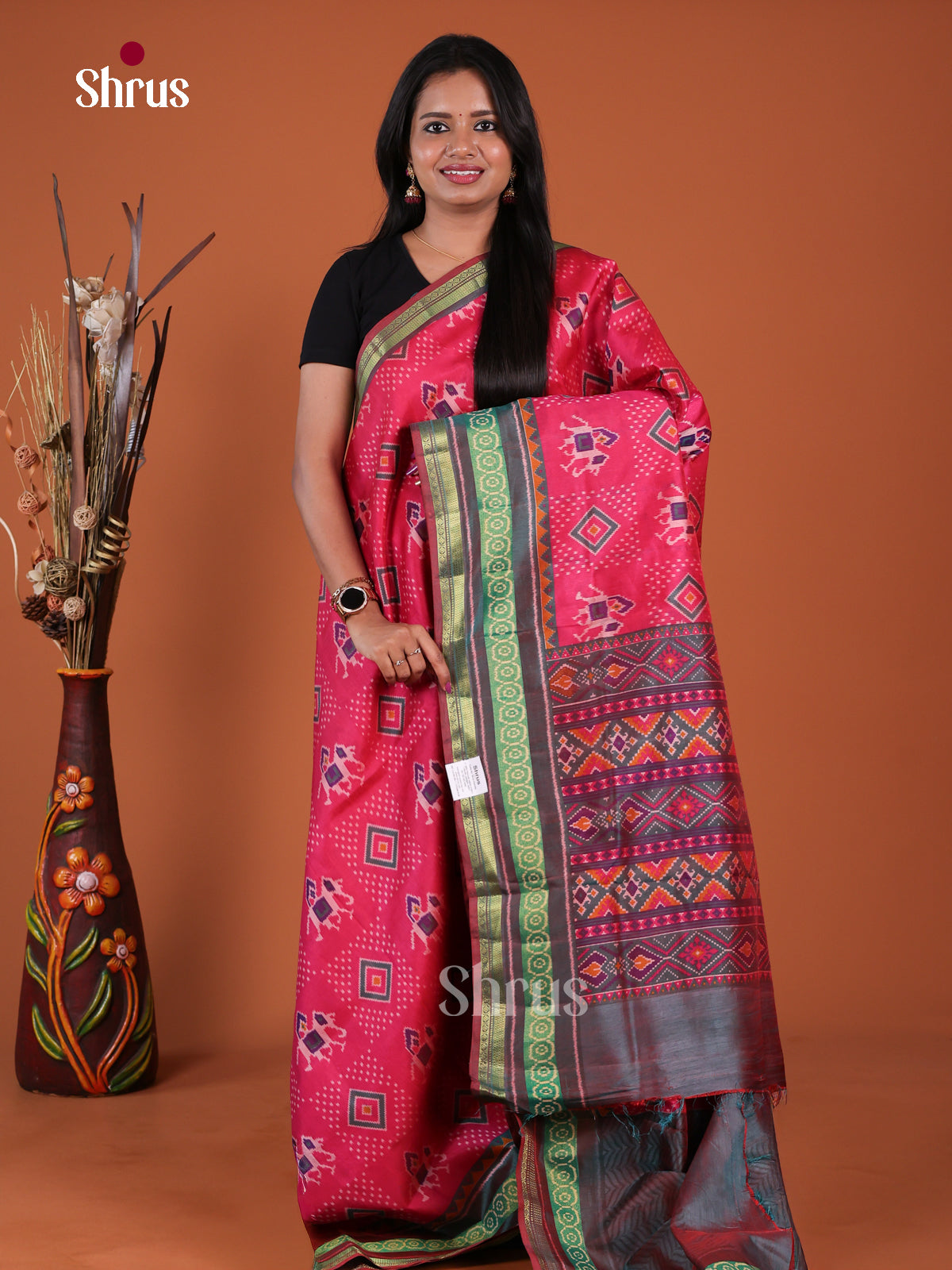 Semi Patola Saree - EH04188