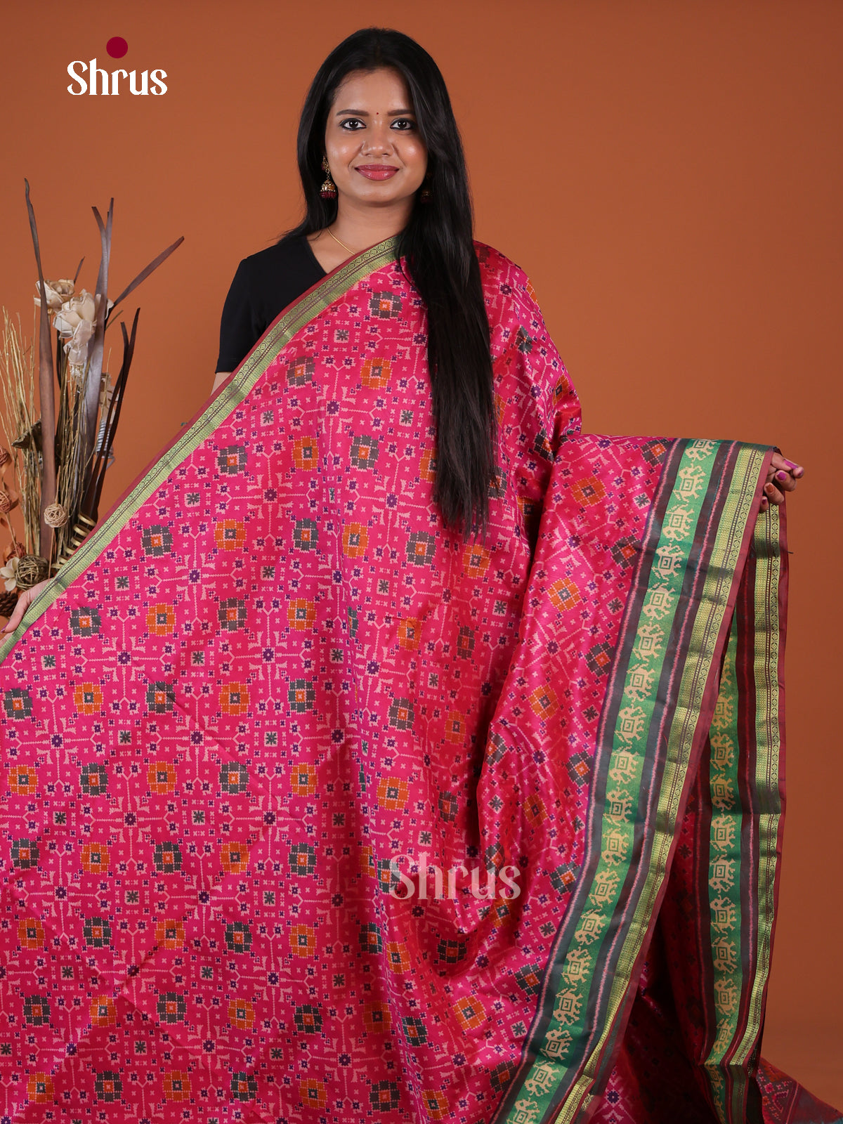Semi Patola Saree - EH04189
