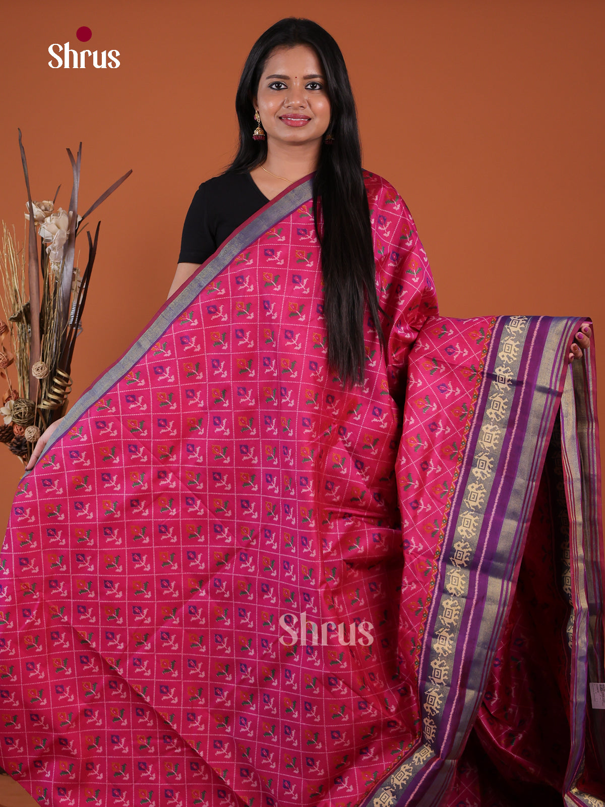 Semi Patola Saree - EH04190