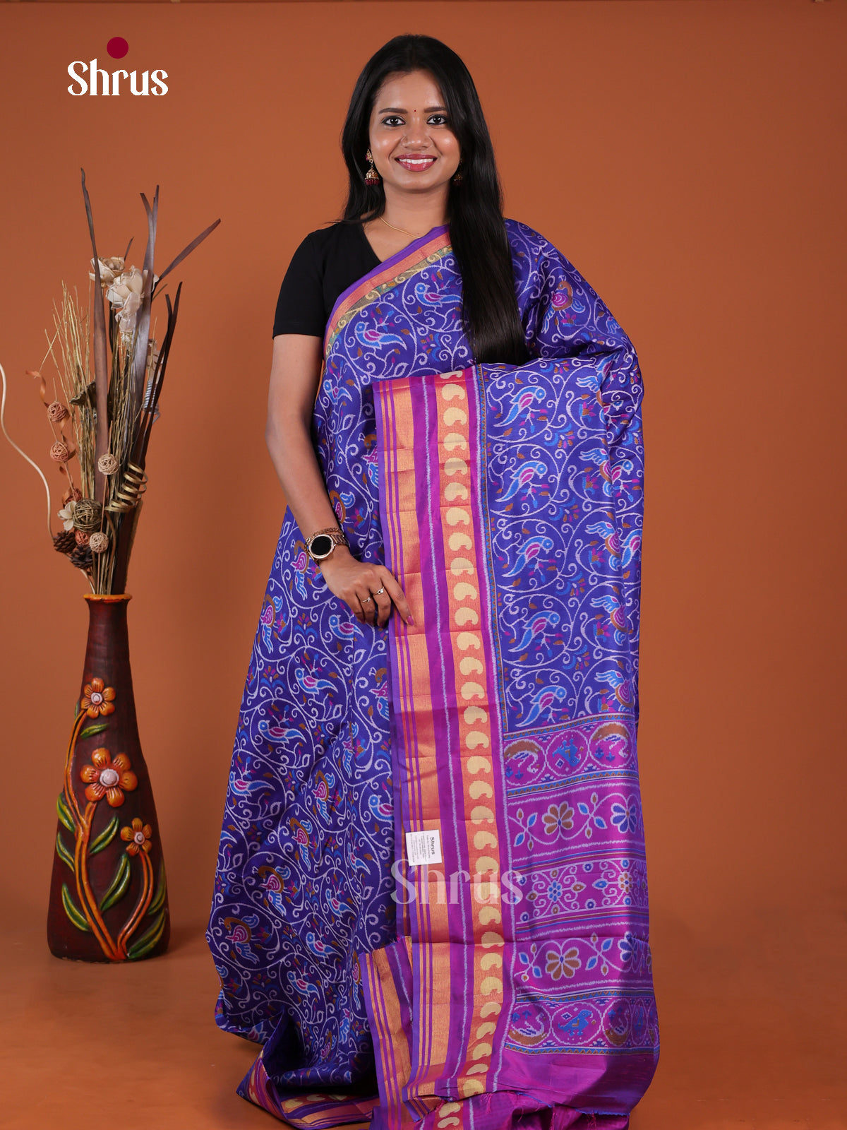 Semi Patola Saree - EH04199
