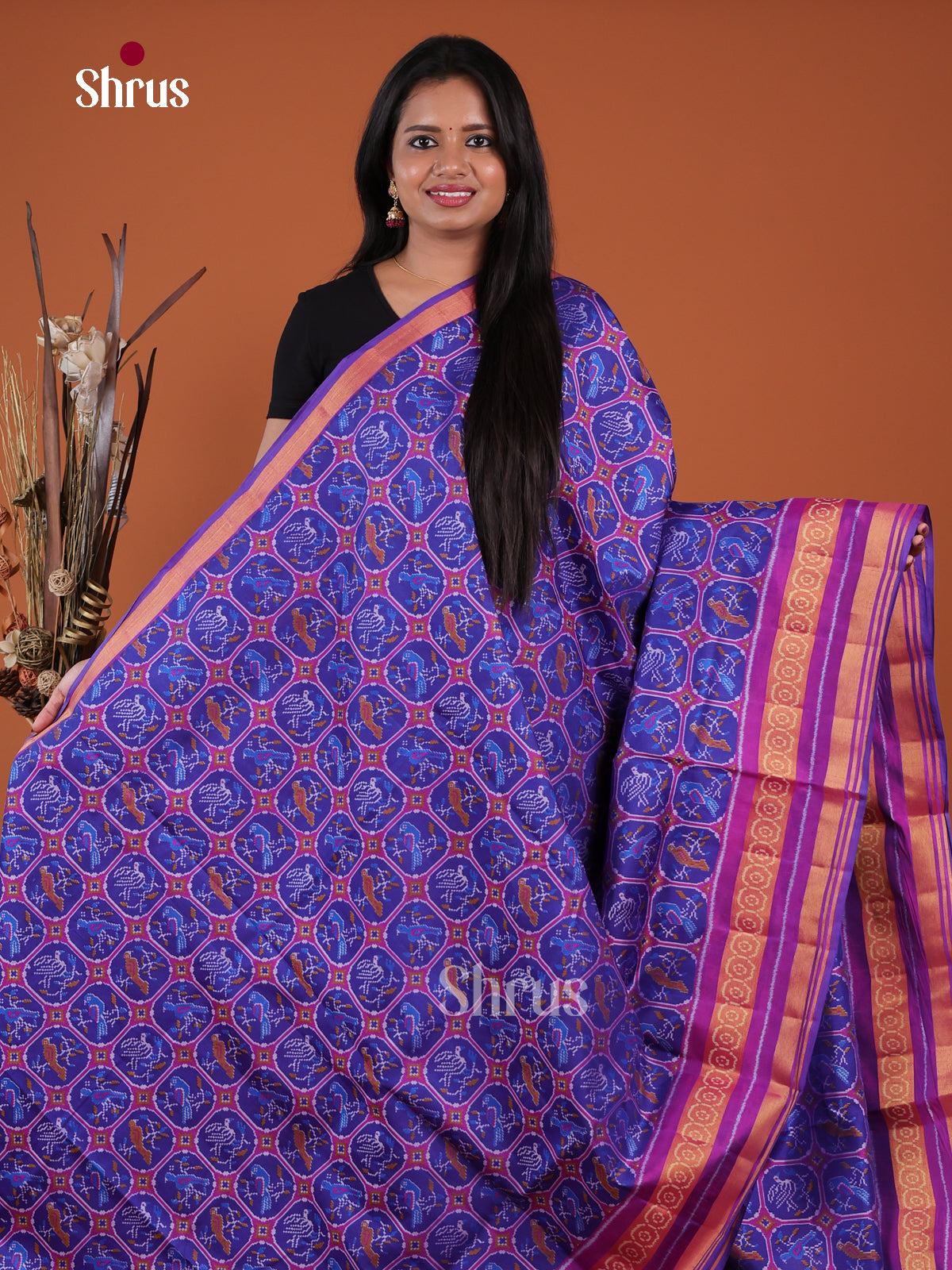 Semi Patola Saree - EH04200