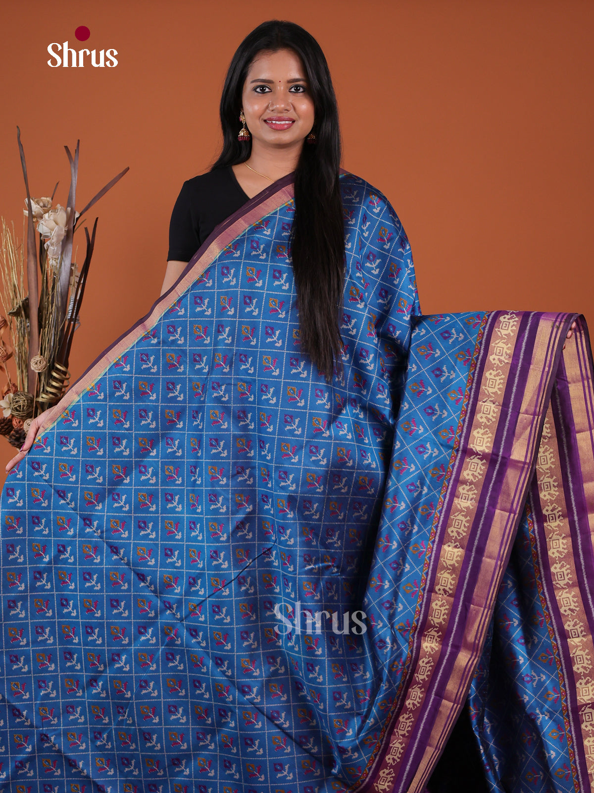 Semi Patola Saree - EH04203