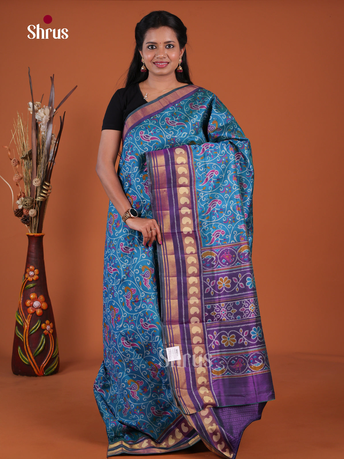 Semi Patola Saree - EH04205