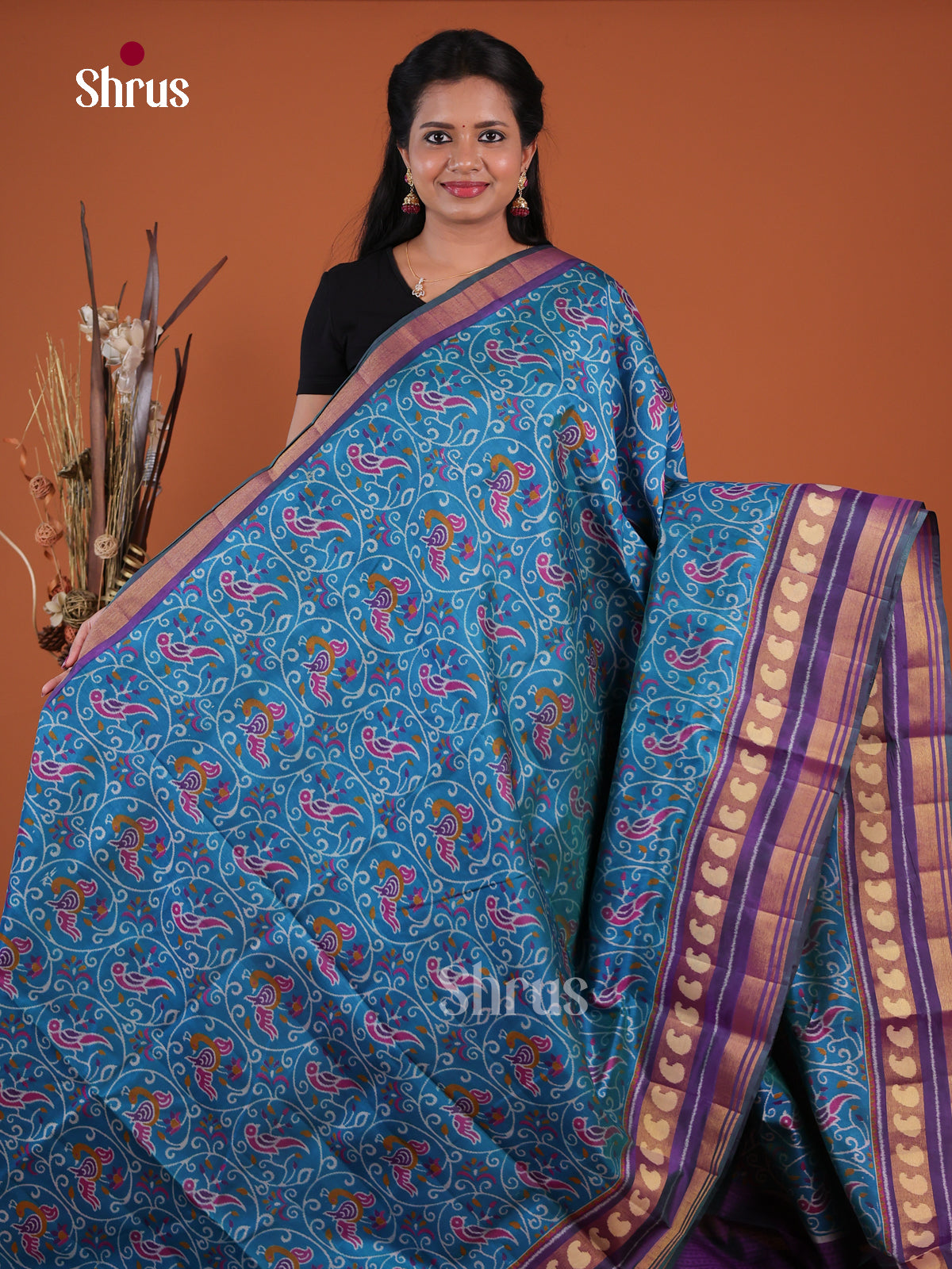 Semi Patola Saree - EH04205