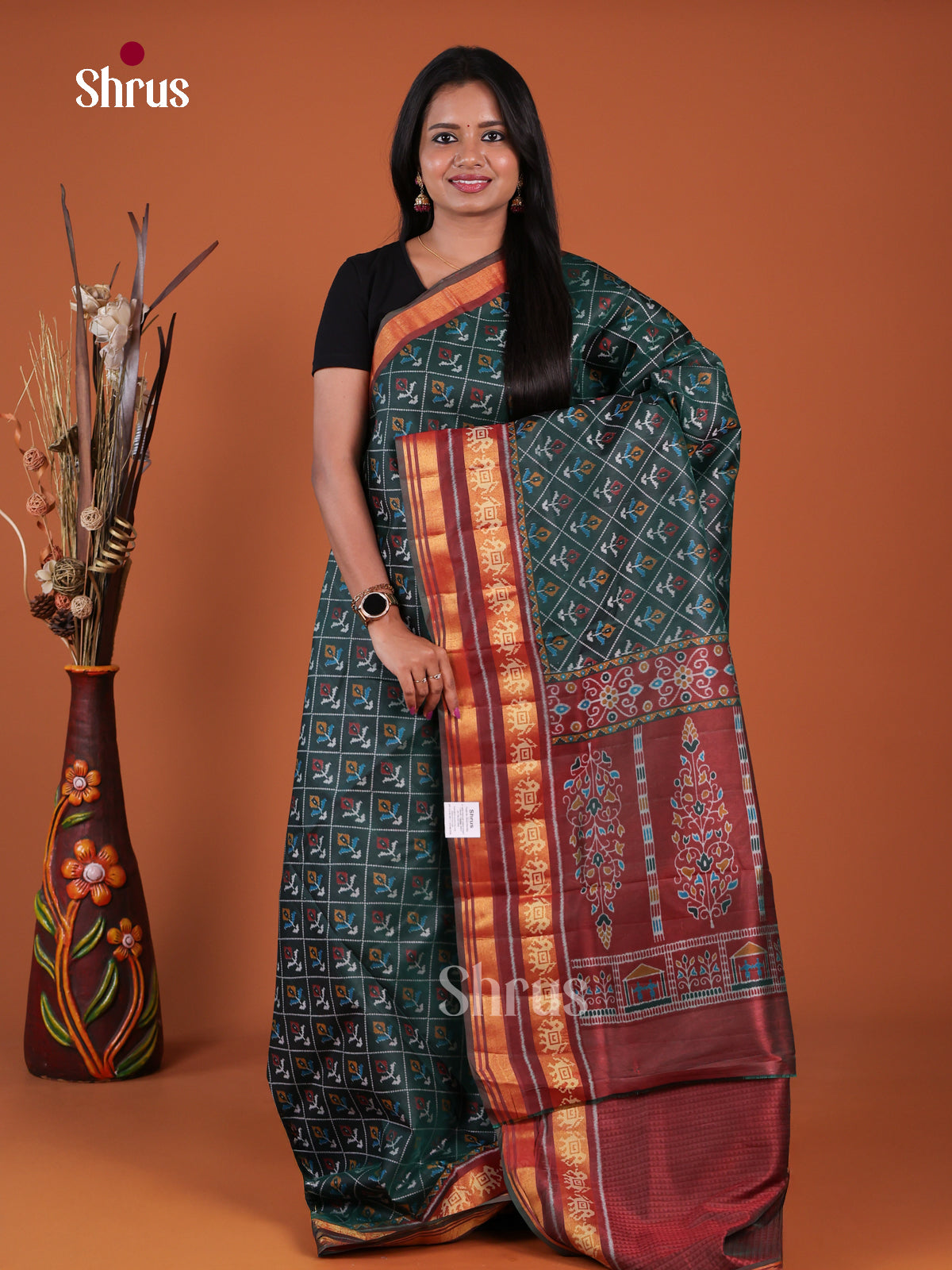 Semi Patola Saree - EH04209