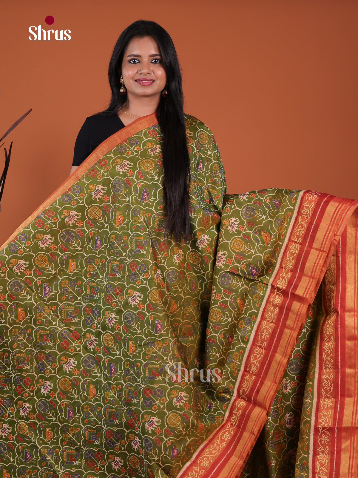 Semi Patola Saree - EH04212