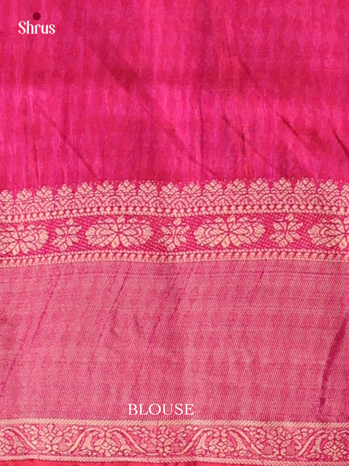Purple & Pink - Semi Patola Saree - EH04228