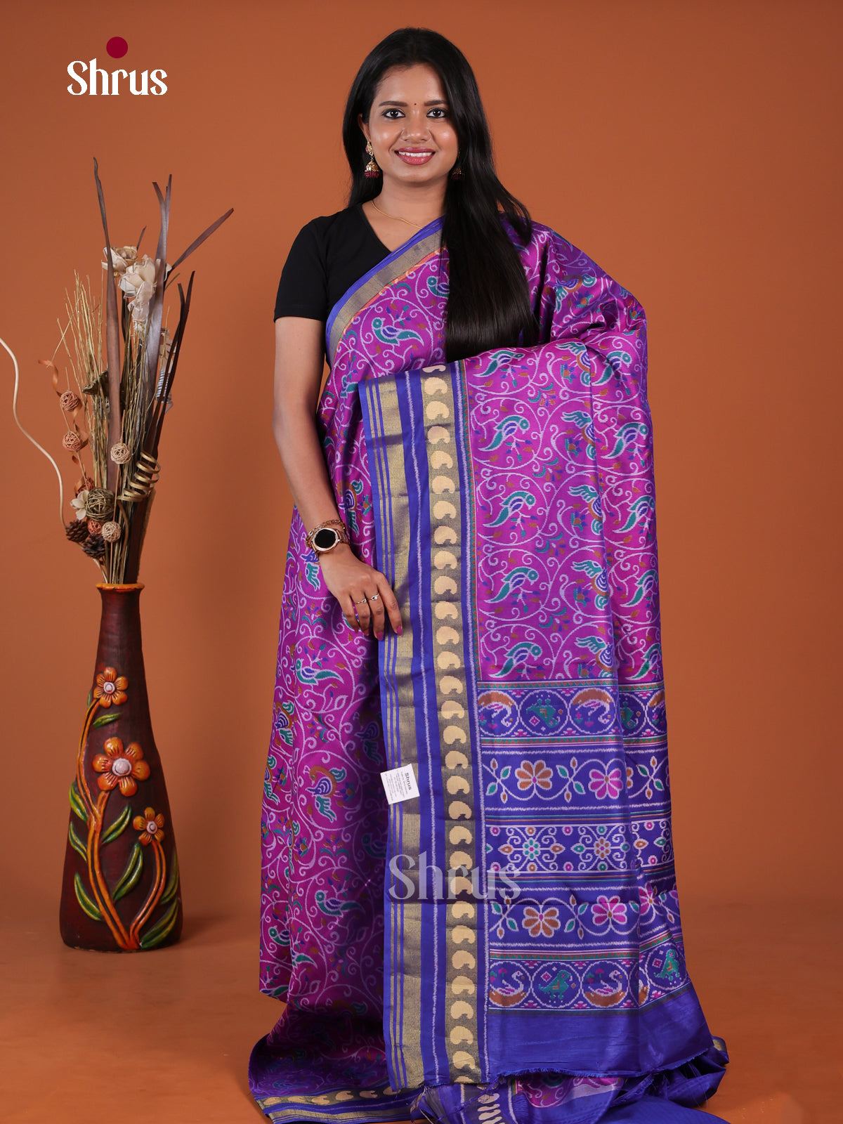 Semi Patola Saree - EH04229