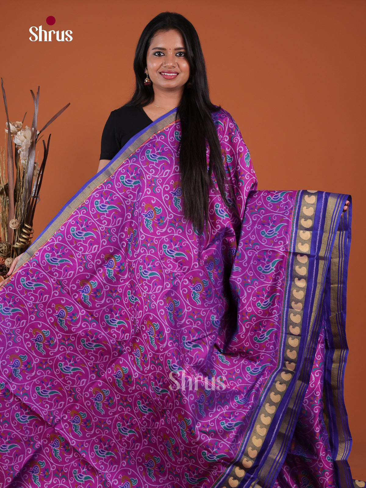 Semi Patola Saree - EH04229