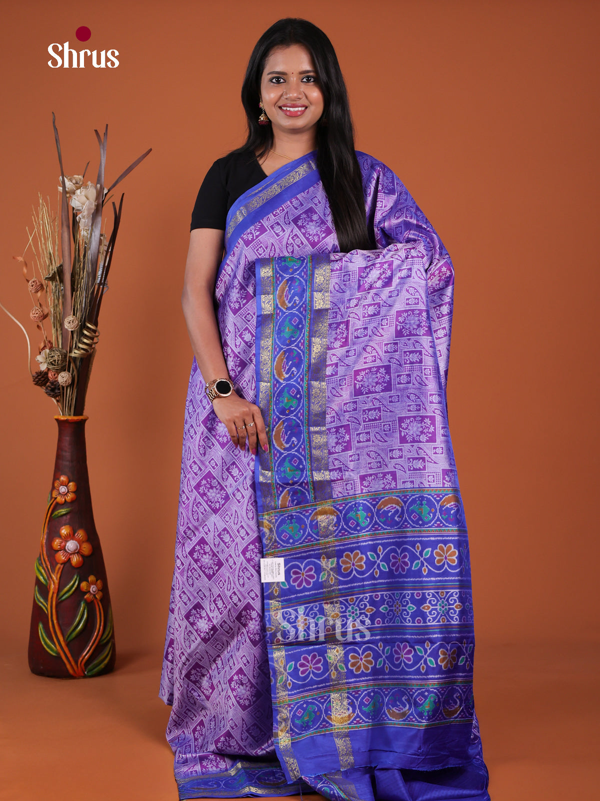 Semi Patola Saree - EH04230