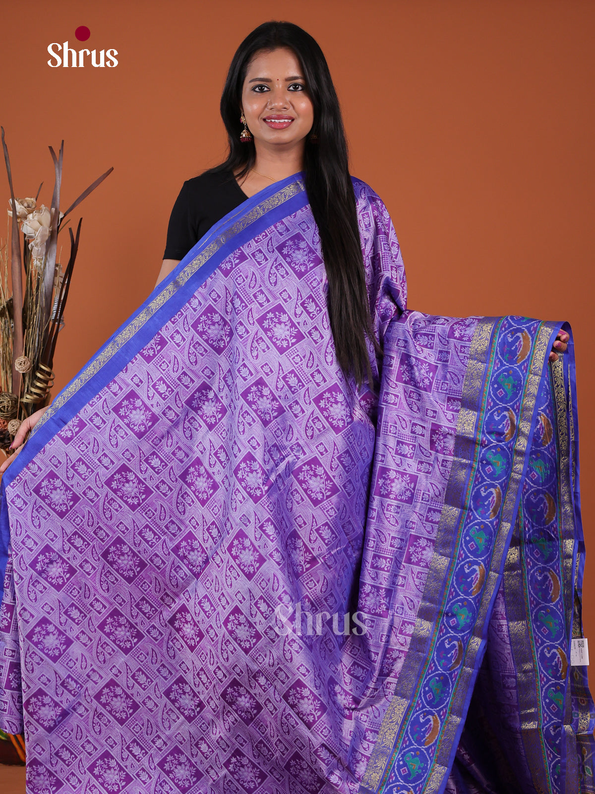 Semi Patola Saree - EH04230
