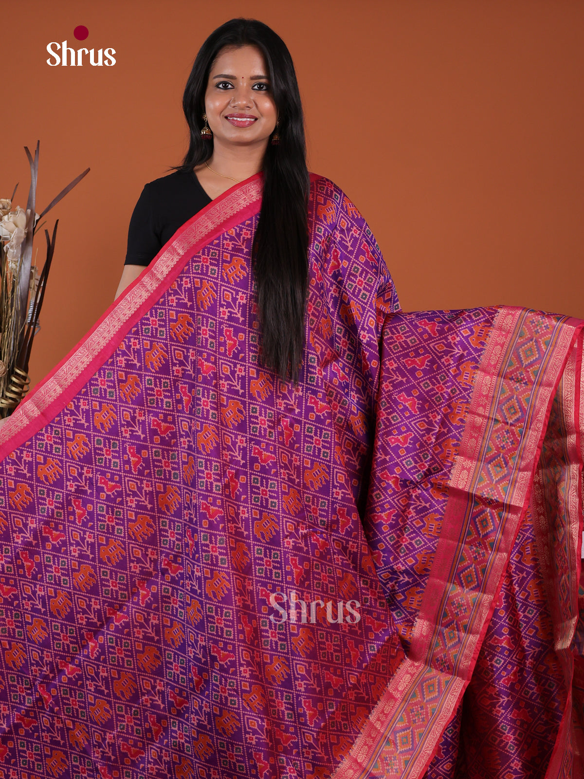 Semi Patola Saree - EH04231