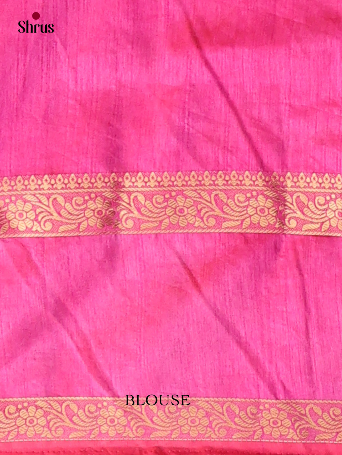 Purple & Pink- Semi Patola Saree