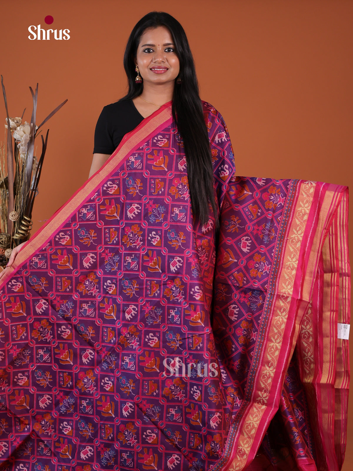 Semi Patola Saree - EH04240