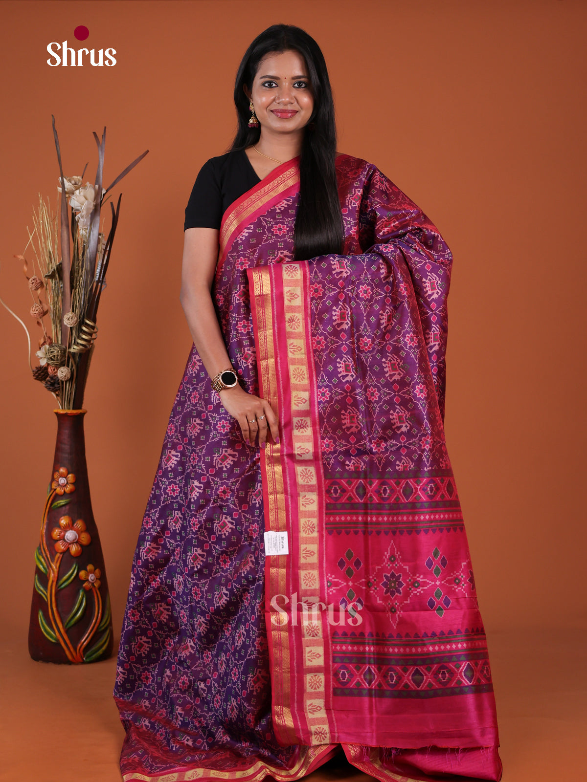 Semi Patola Saree - EH04241