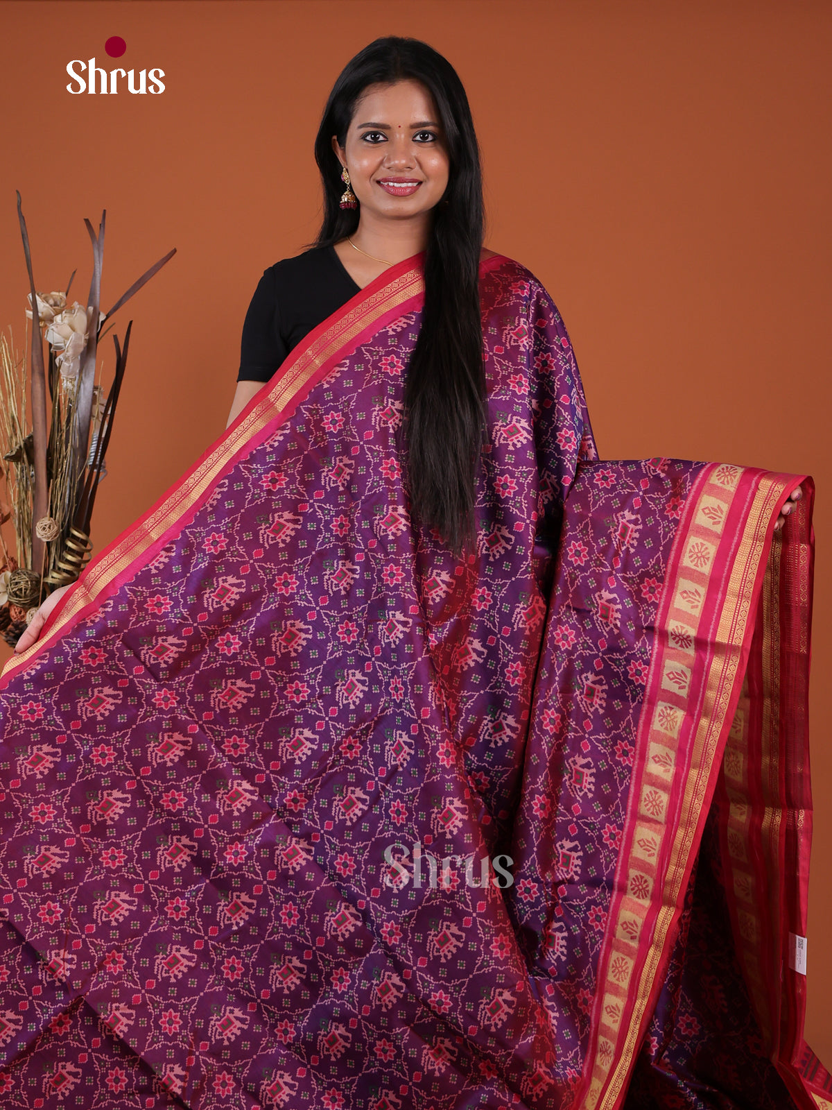 Semi Patola Saree - EH04241