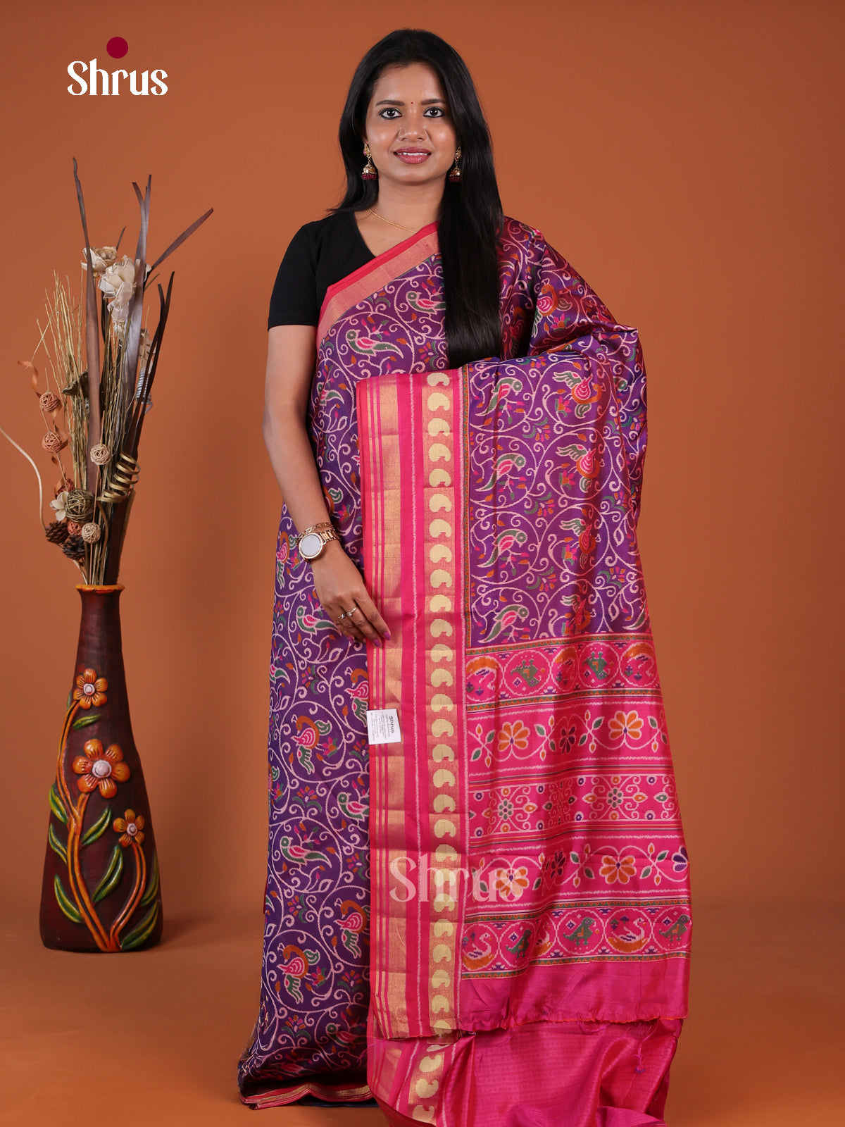 Semi Patola Saree - EH04242