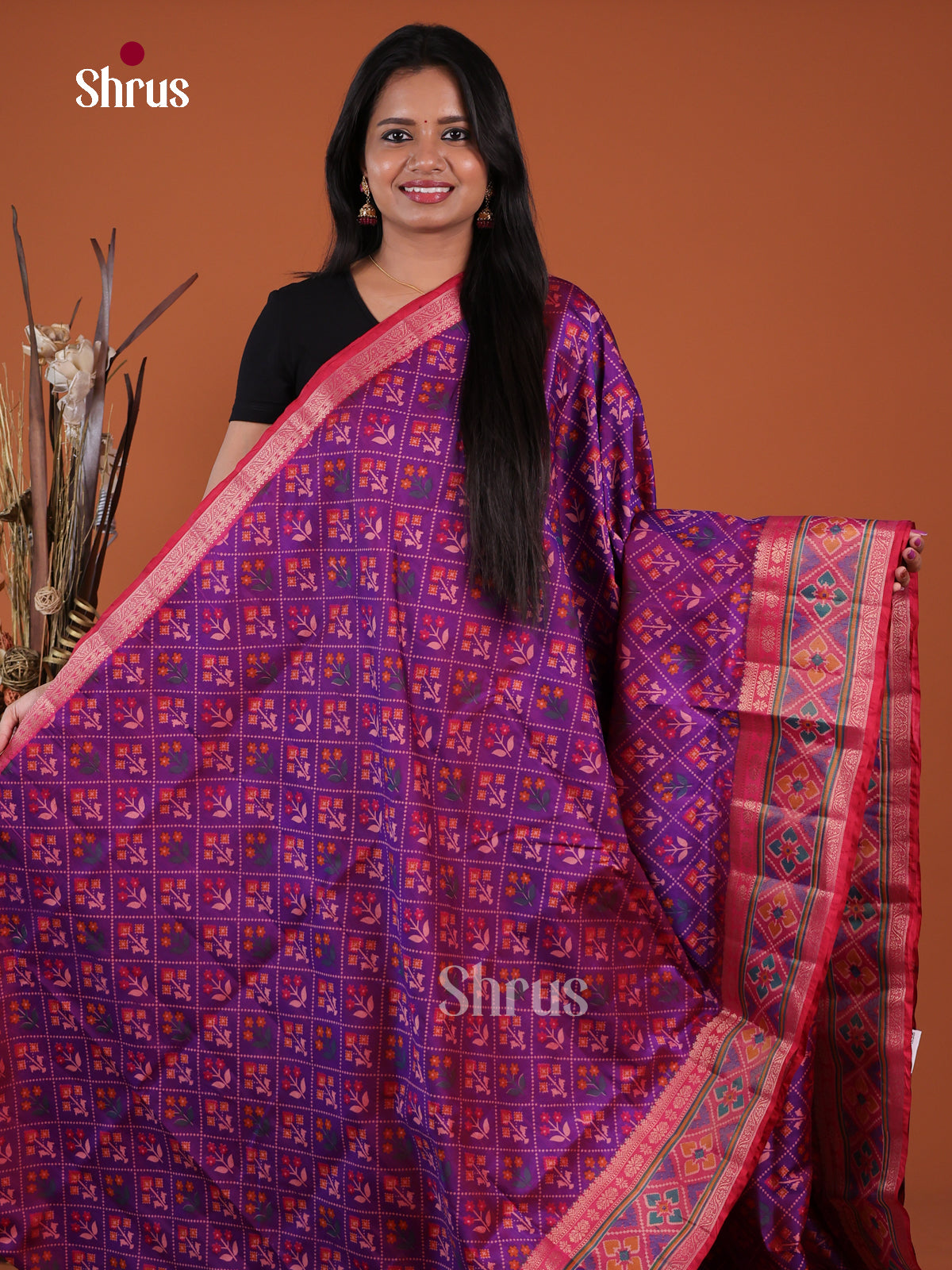 Semi Patola Saree - EH04243