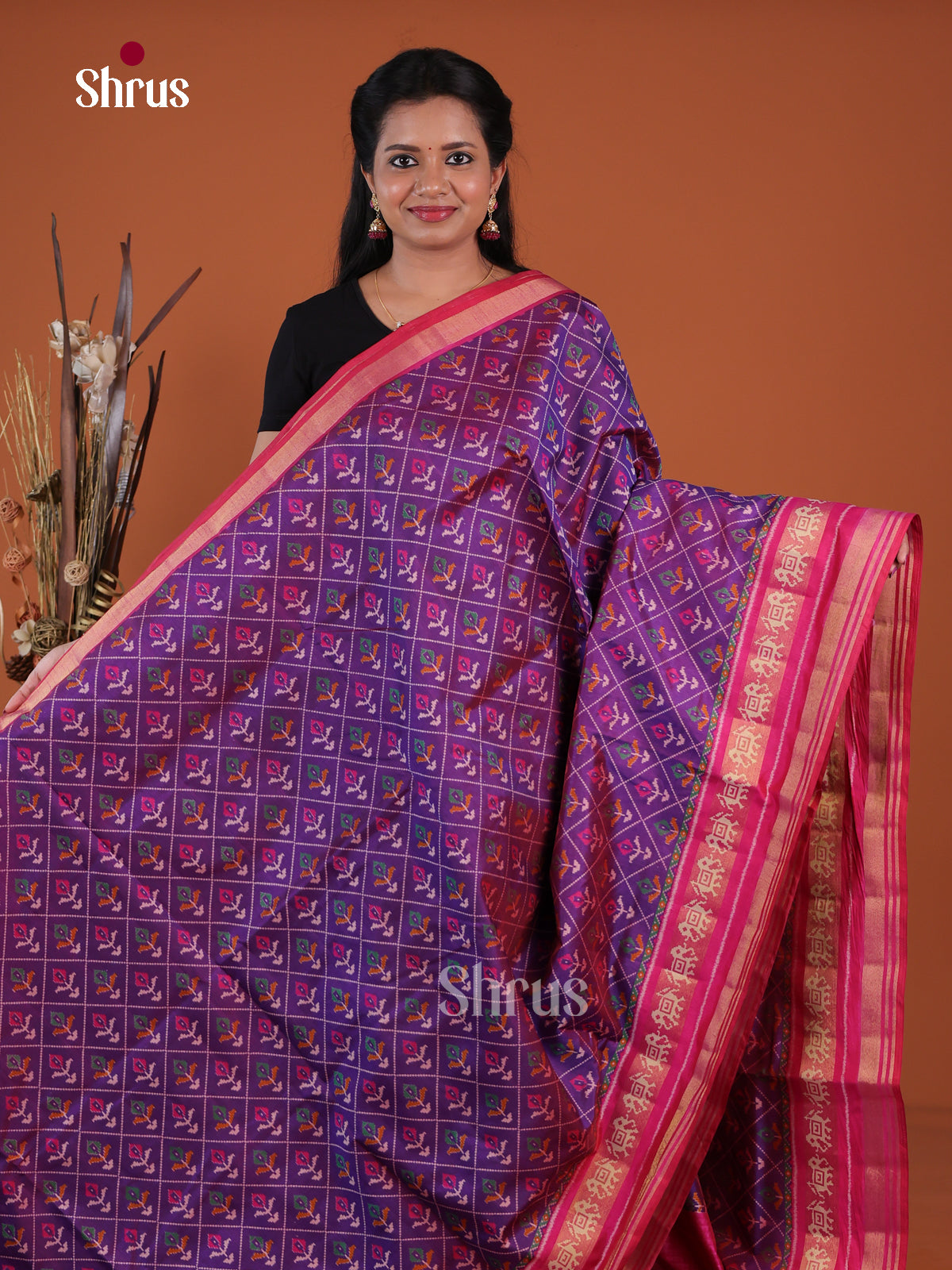 Semi Patola Saree - EH04244