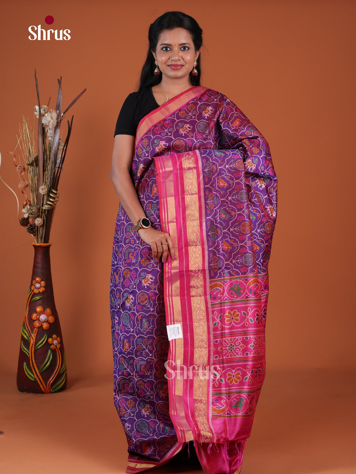Semi Patola Saree - EH04247
