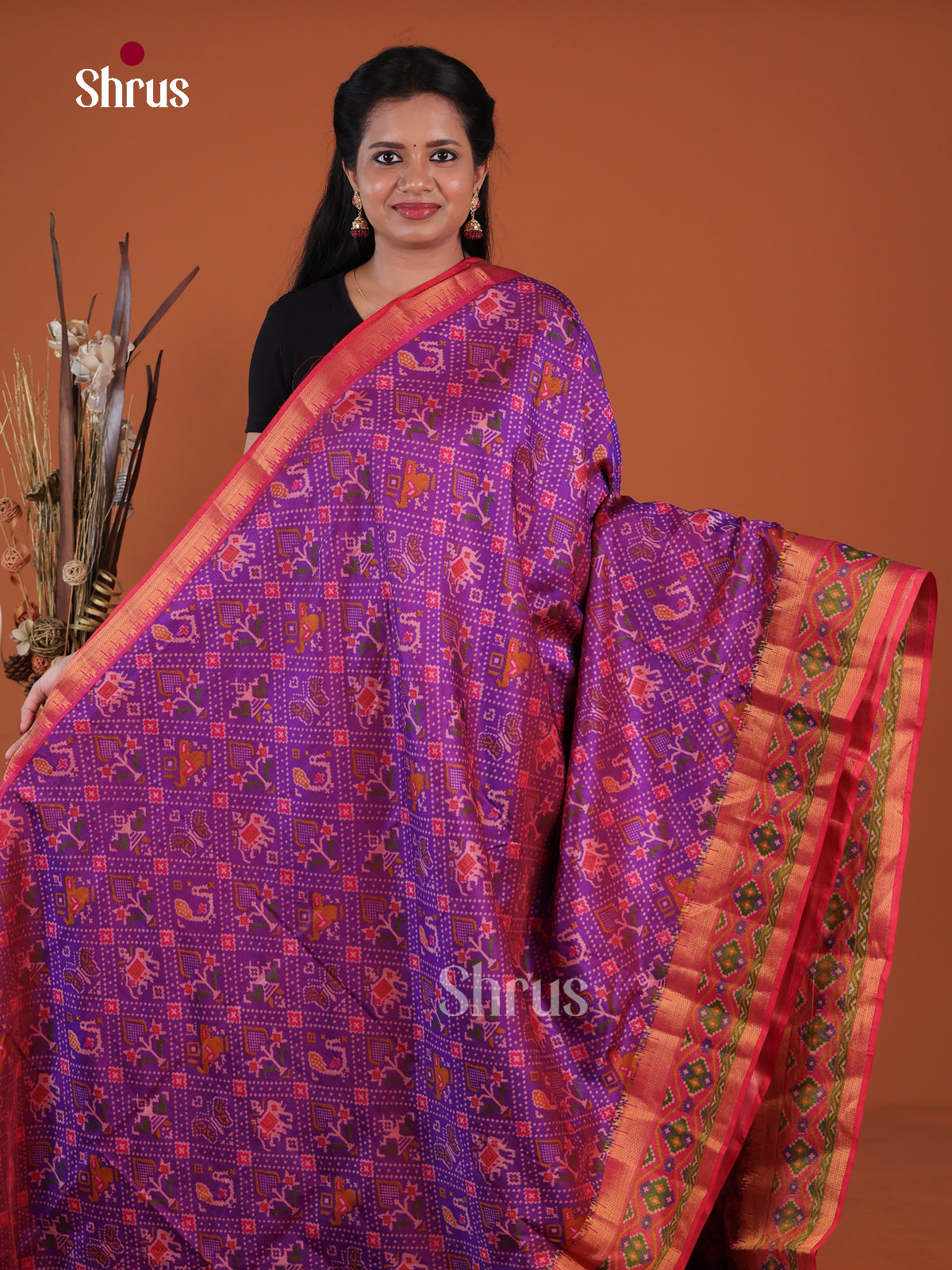 Semi Patola Saree - EH04251