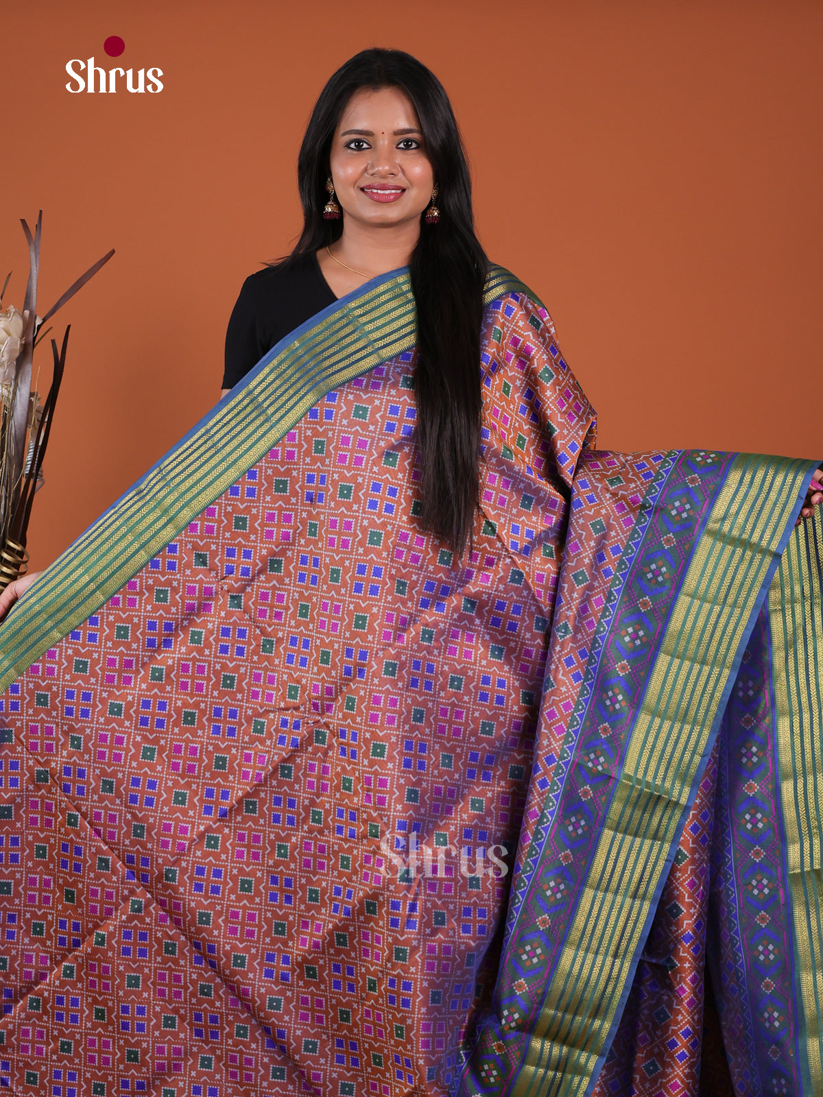 Semi Patola Saree - EH04257