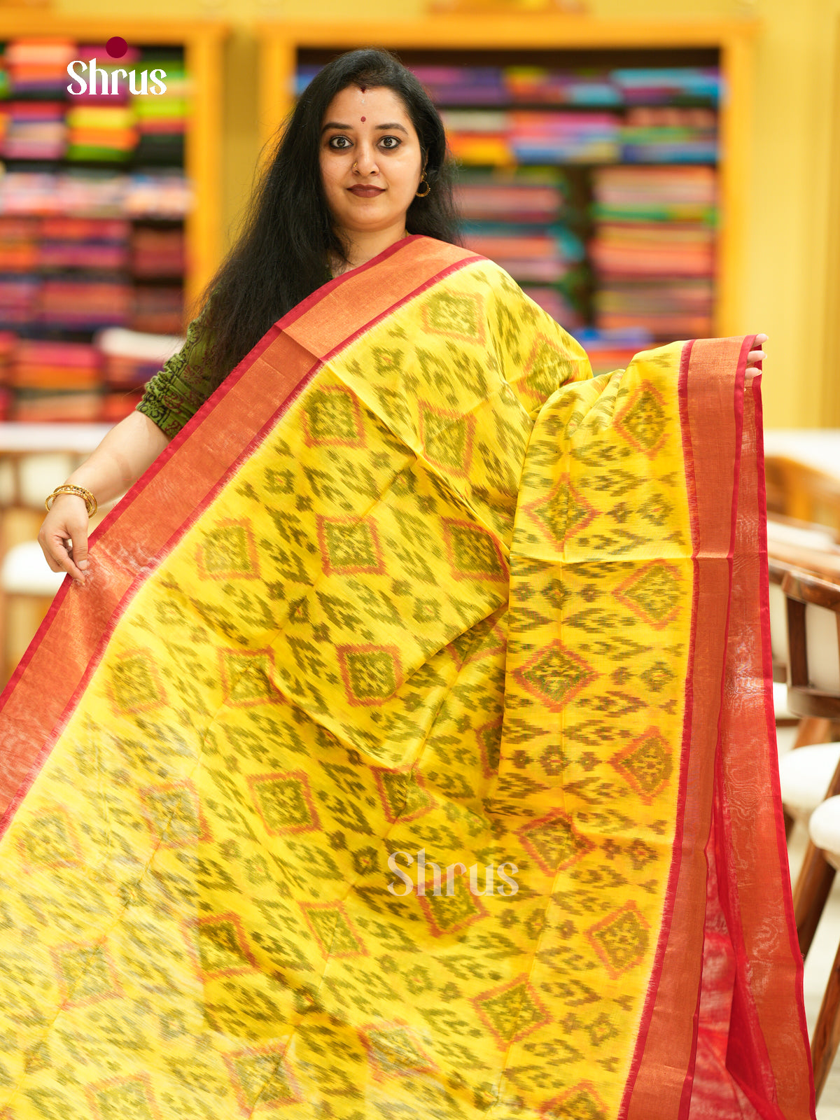 Pochampally sico Saree - EH14003 - Shop on Shrus.com