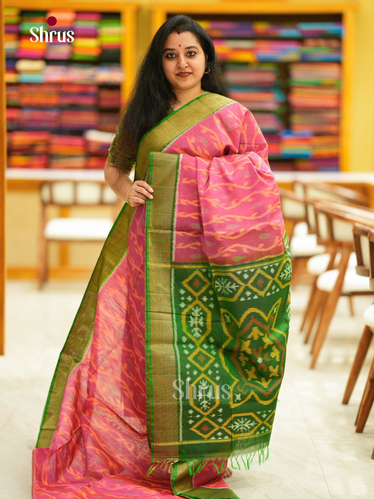 Pochampally sico Saree - EH14004 - Shop on Shrus.com