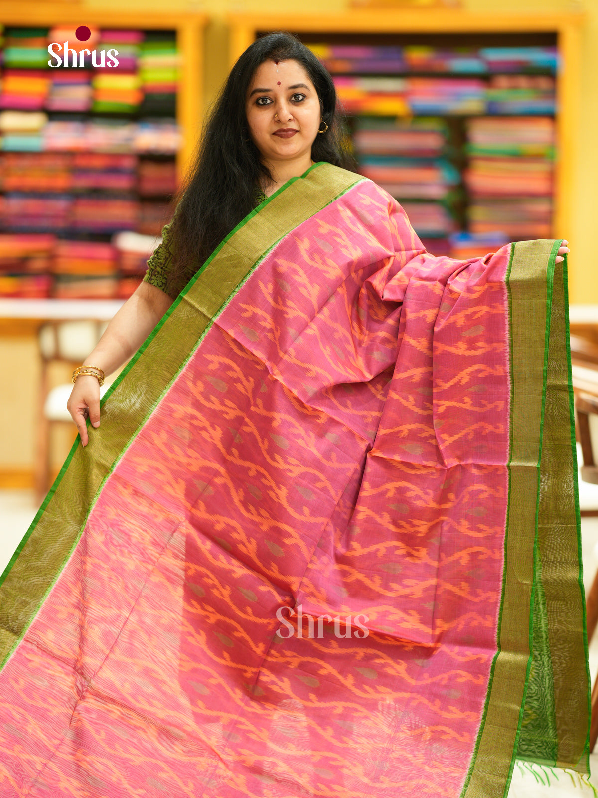 Pochampally sico Saree - EH14004 - Shop on Shrus.com