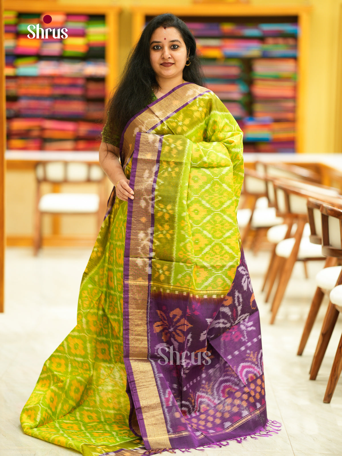 Pochampally sico Saree - EH14005 - Shop on Shrus.com