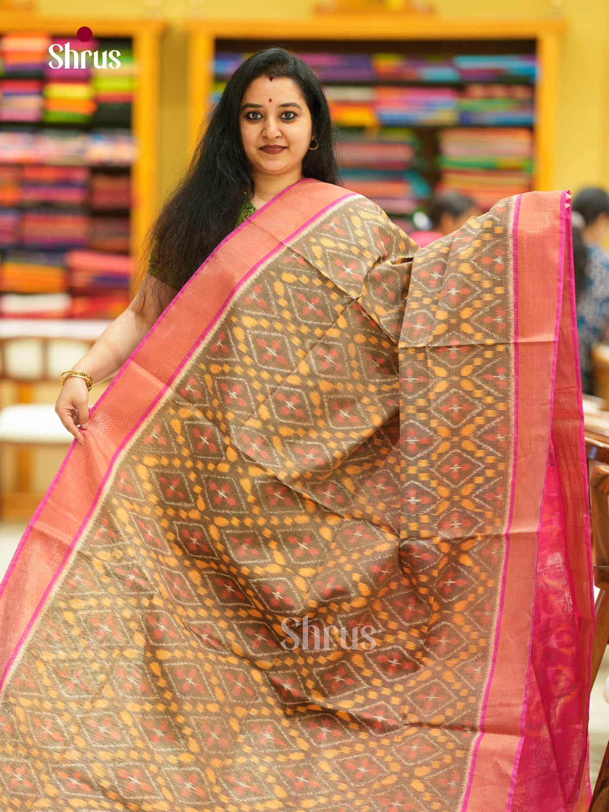 Pochampally sico Saree - EH14007 - Shop on Shrus.com