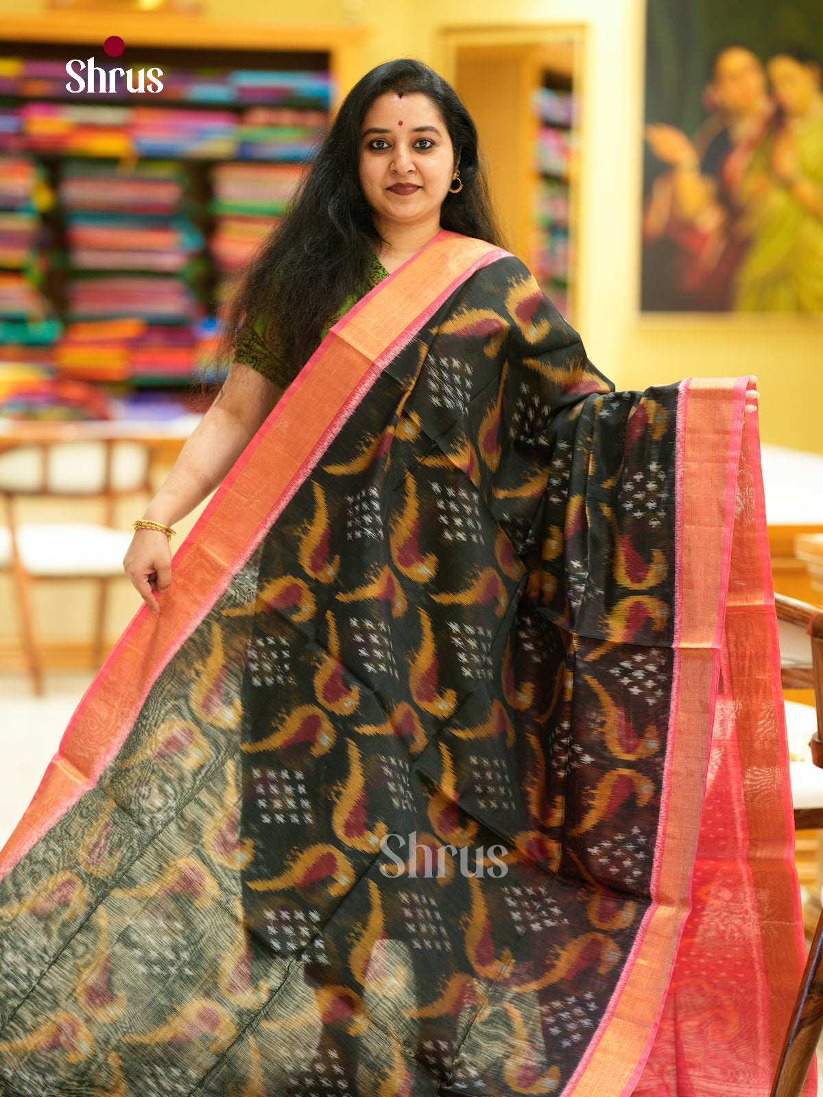 Pochampally sico Saree - EH14010 - Shop on Shrus.com
