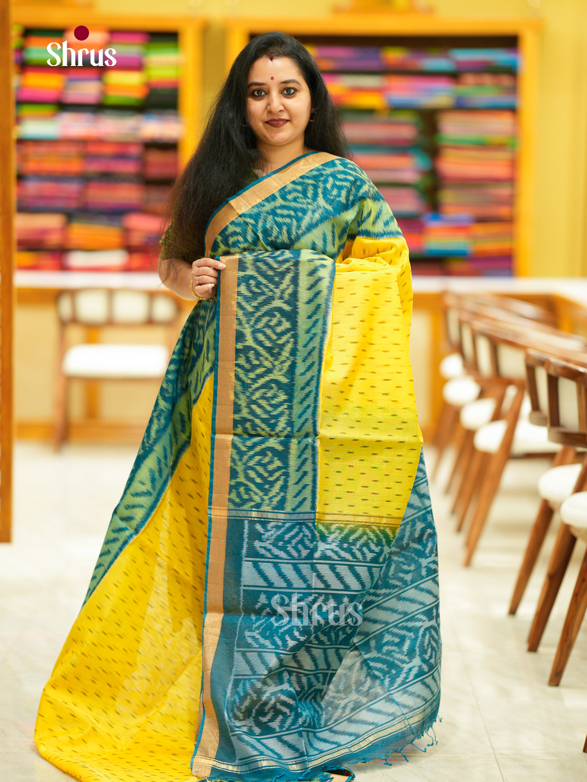 Pochampally sico Saree - EH14011 - Shop on Shrus.com