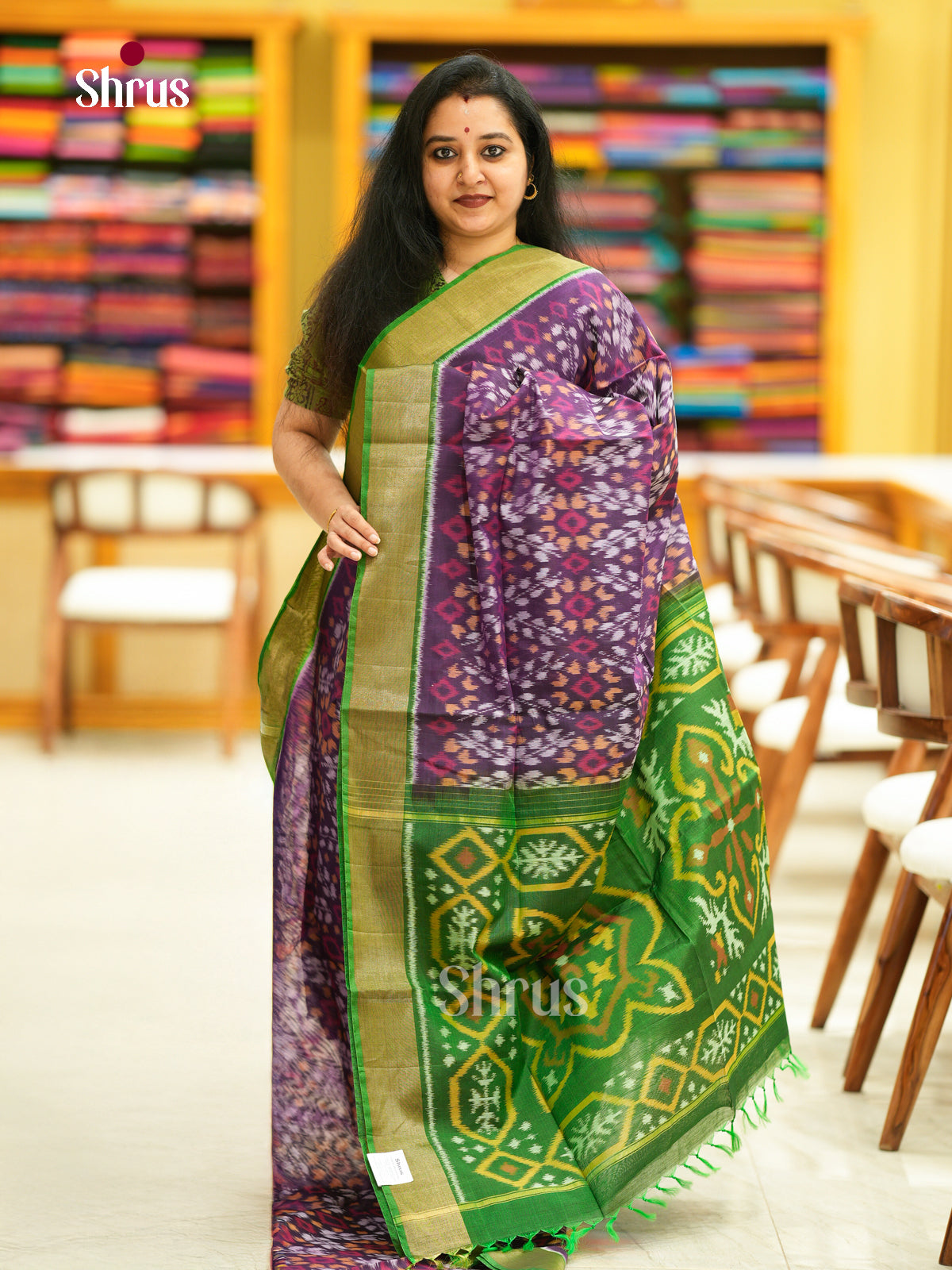 Pochampally sico Saree - EH14013 - Shop on Shrus.com
