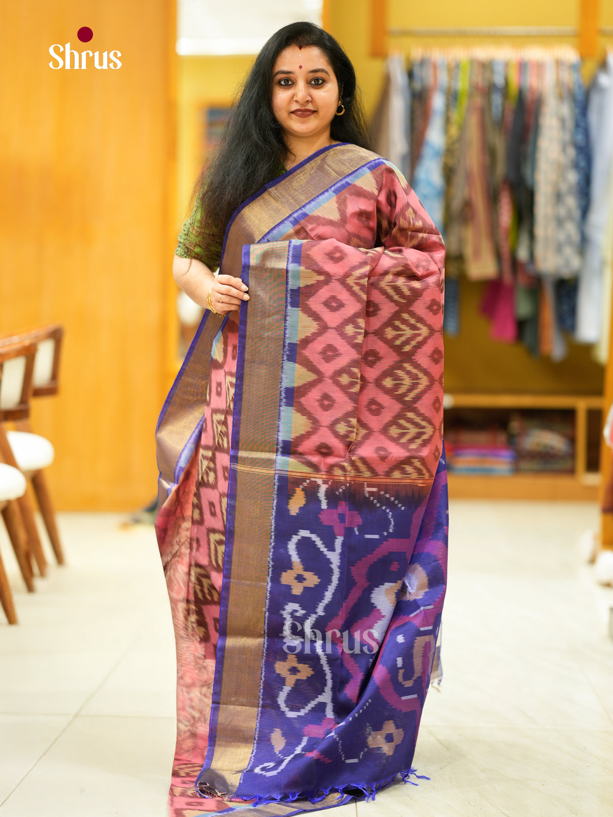 Pochampally sico Saree - EH14017 - Shop on Shrus.com