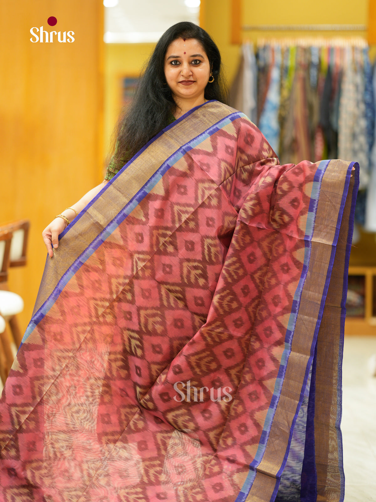 Pochampally sico Saree - EH14017 - Shop on Shrus.com