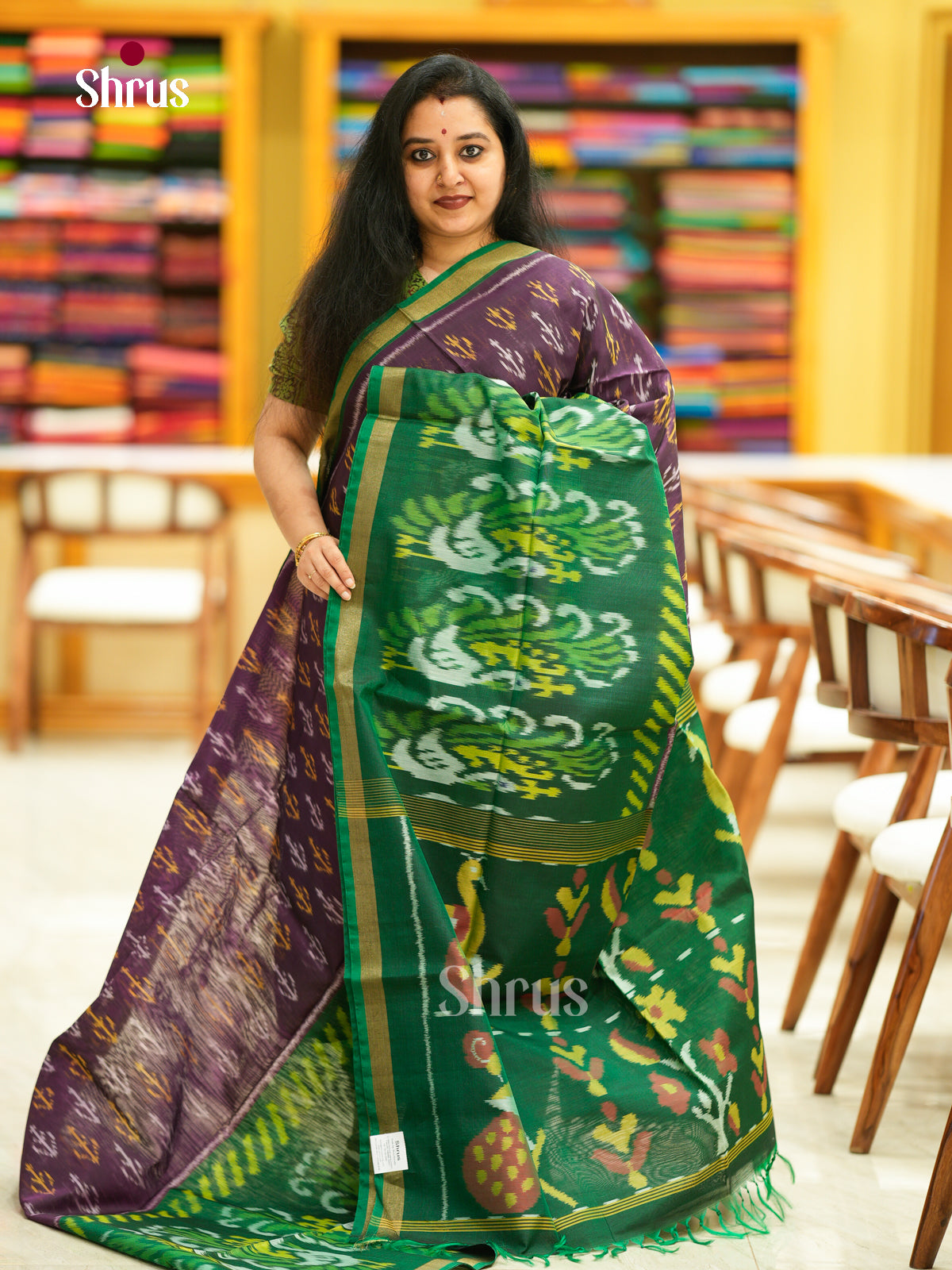 Pochampally sico Saree - EH14018 - Shop on Shrus.com