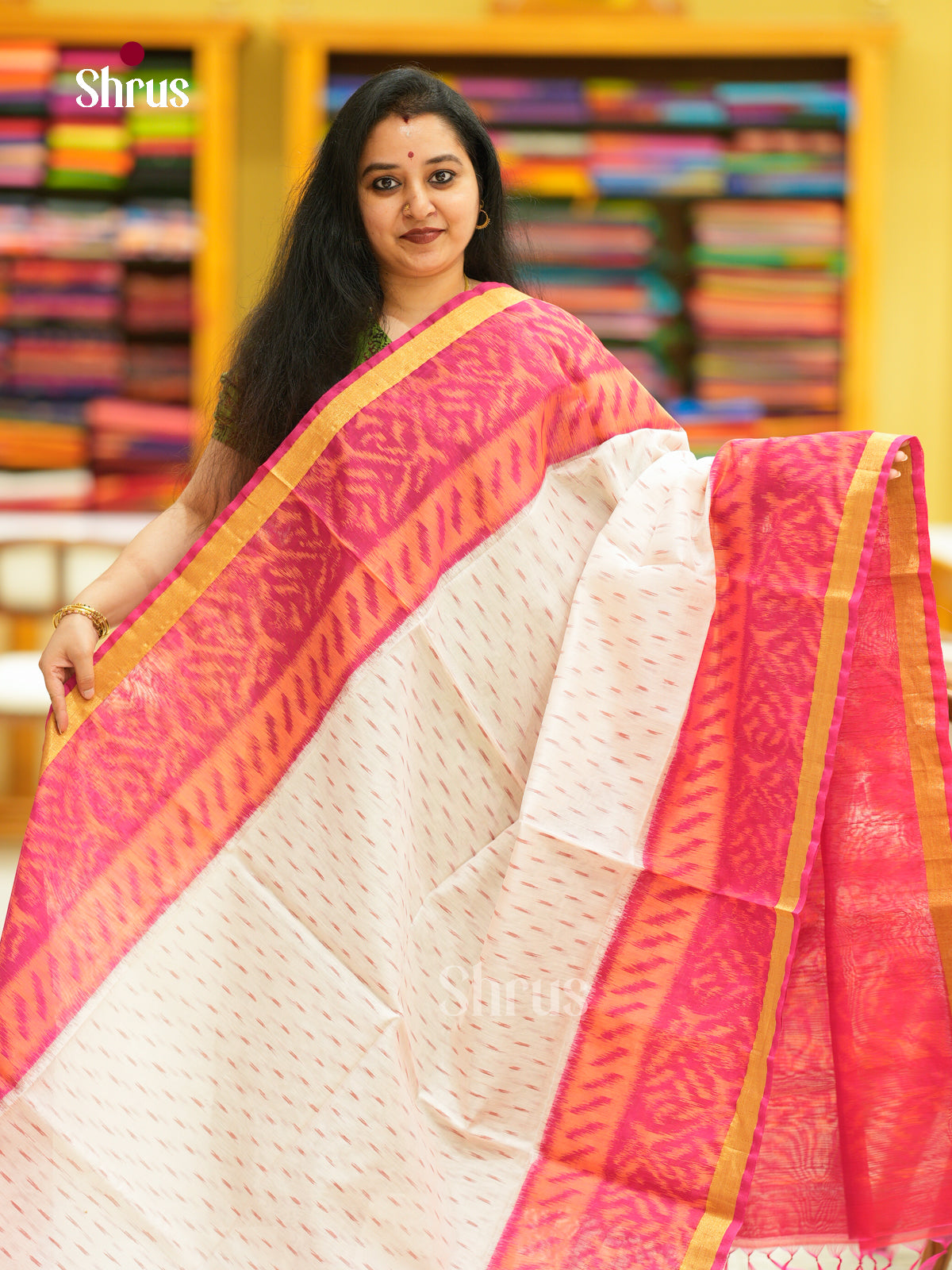 Pochampally sico Saree - EH14021 - Shop on Shrus.com