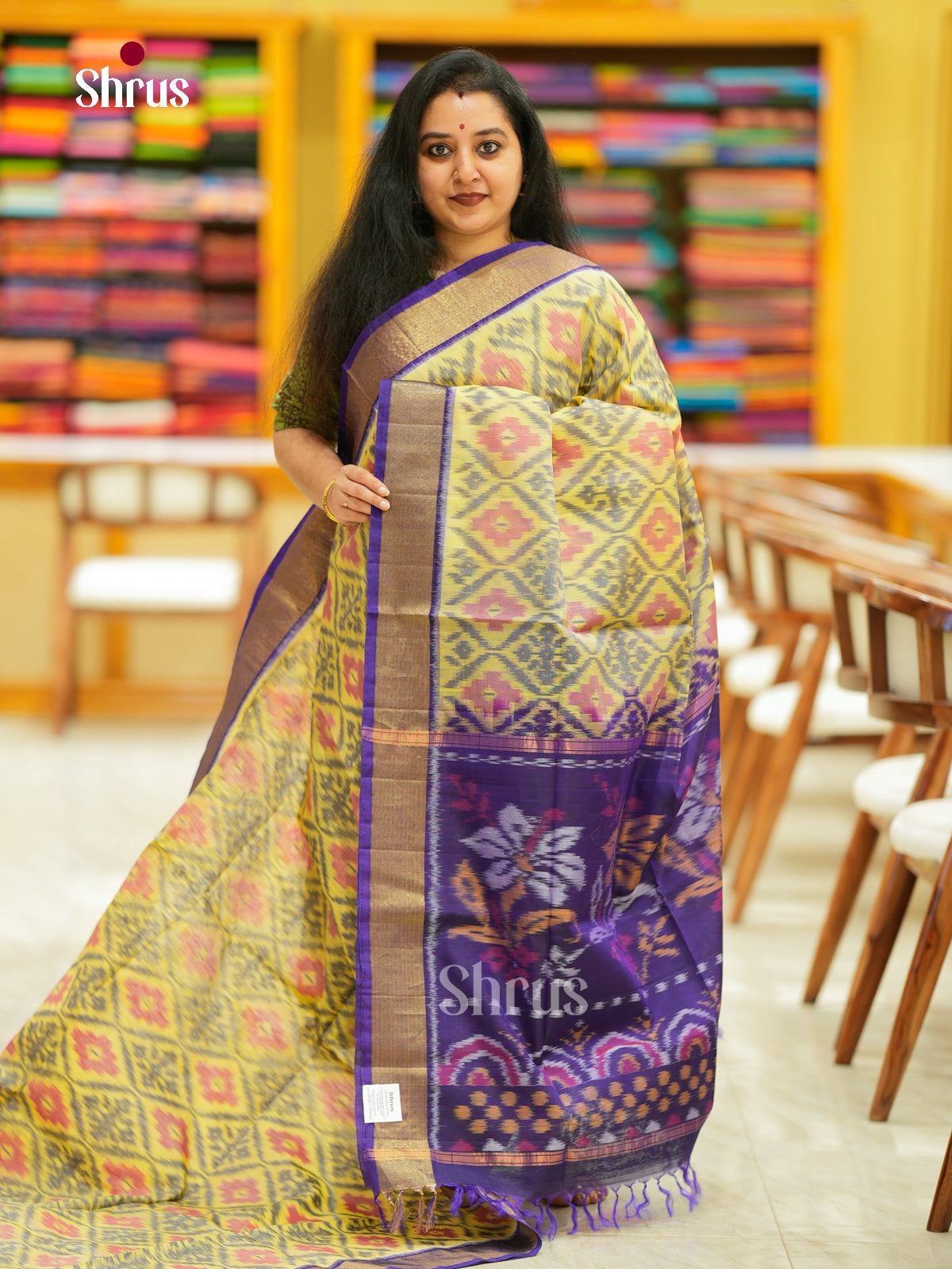 Pochampally sico Saree - EH14022 - Shop on Shrus.com